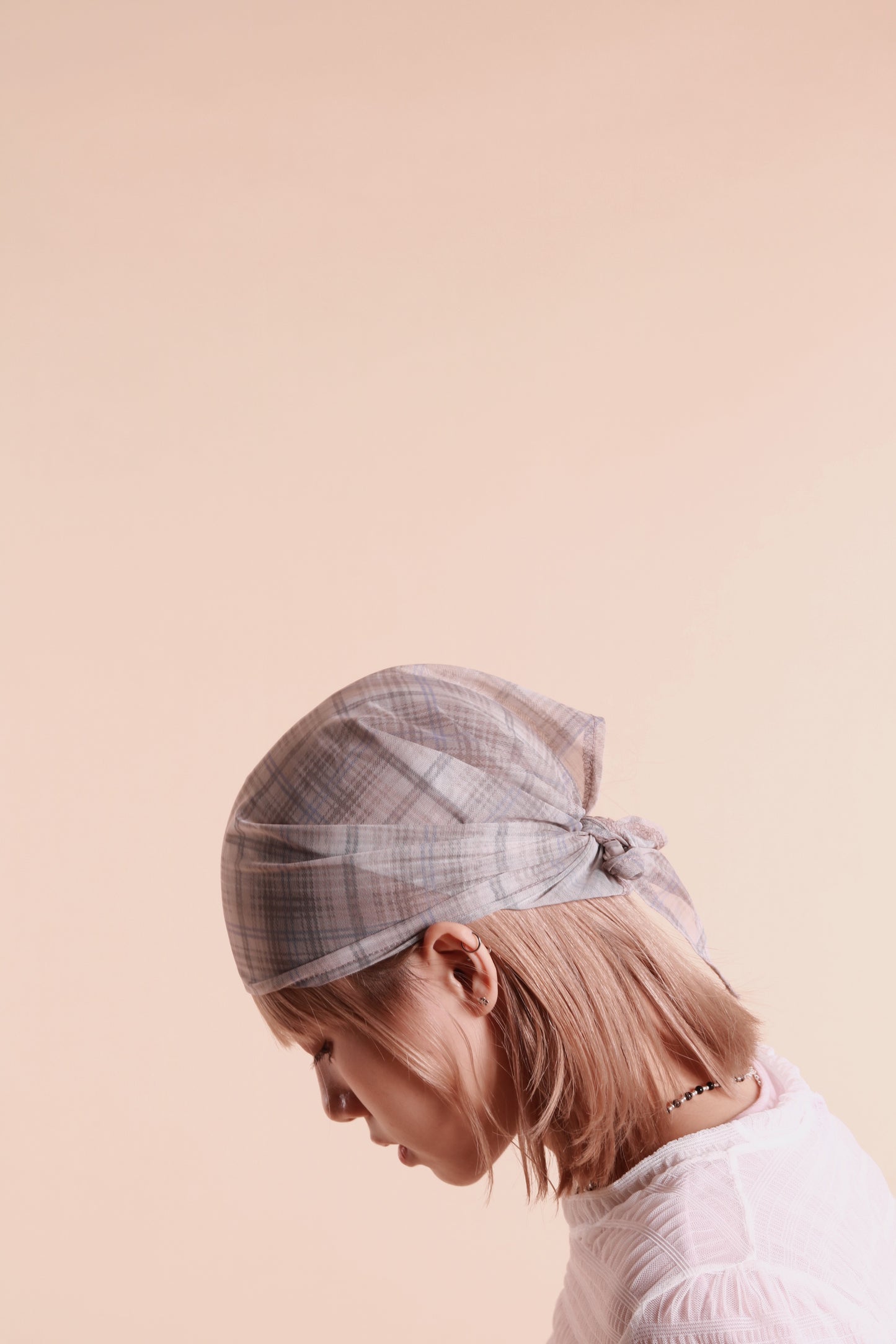 See Through Scarf (Beige)