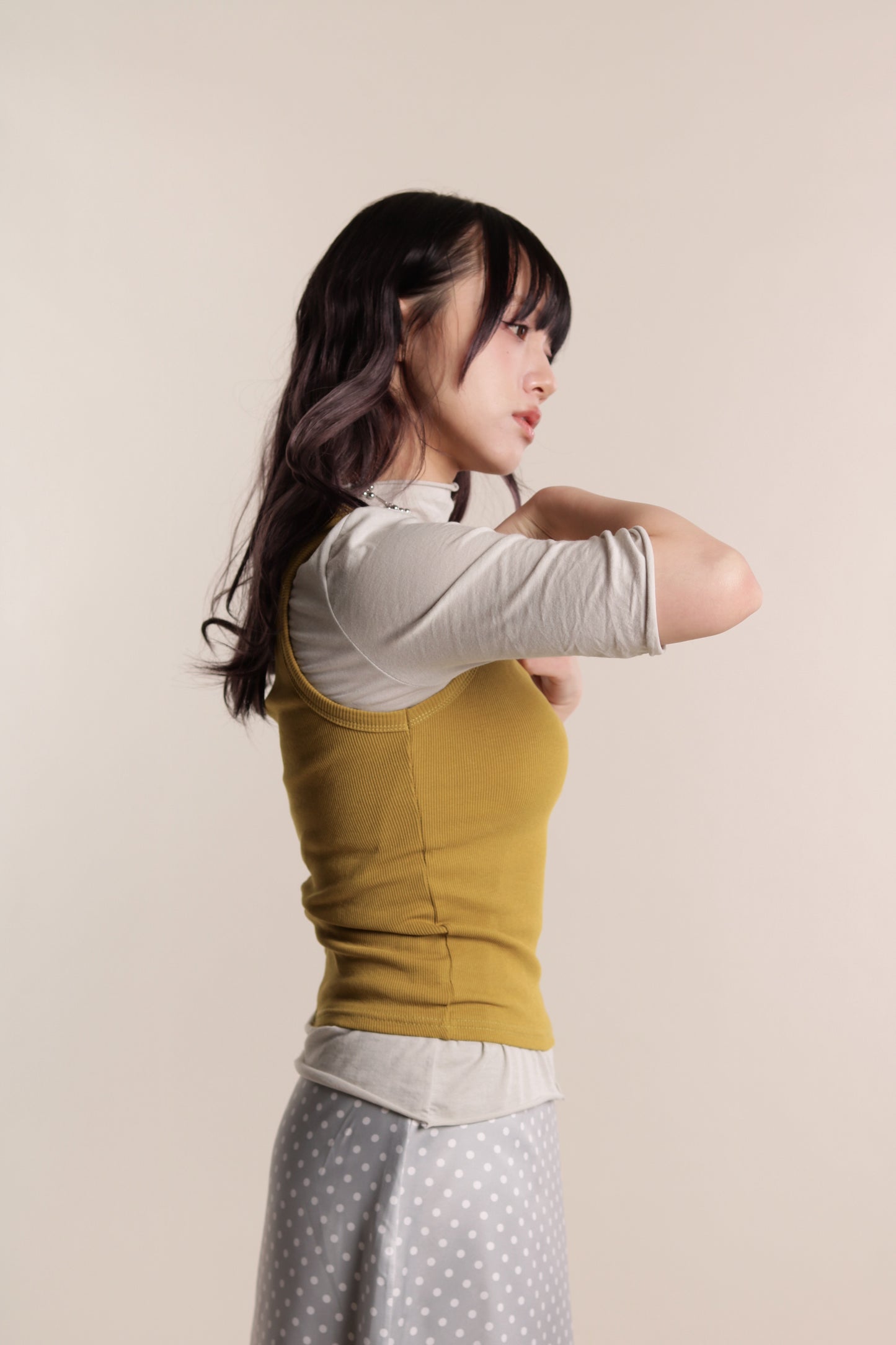 Slim Tank Top (Mustard)