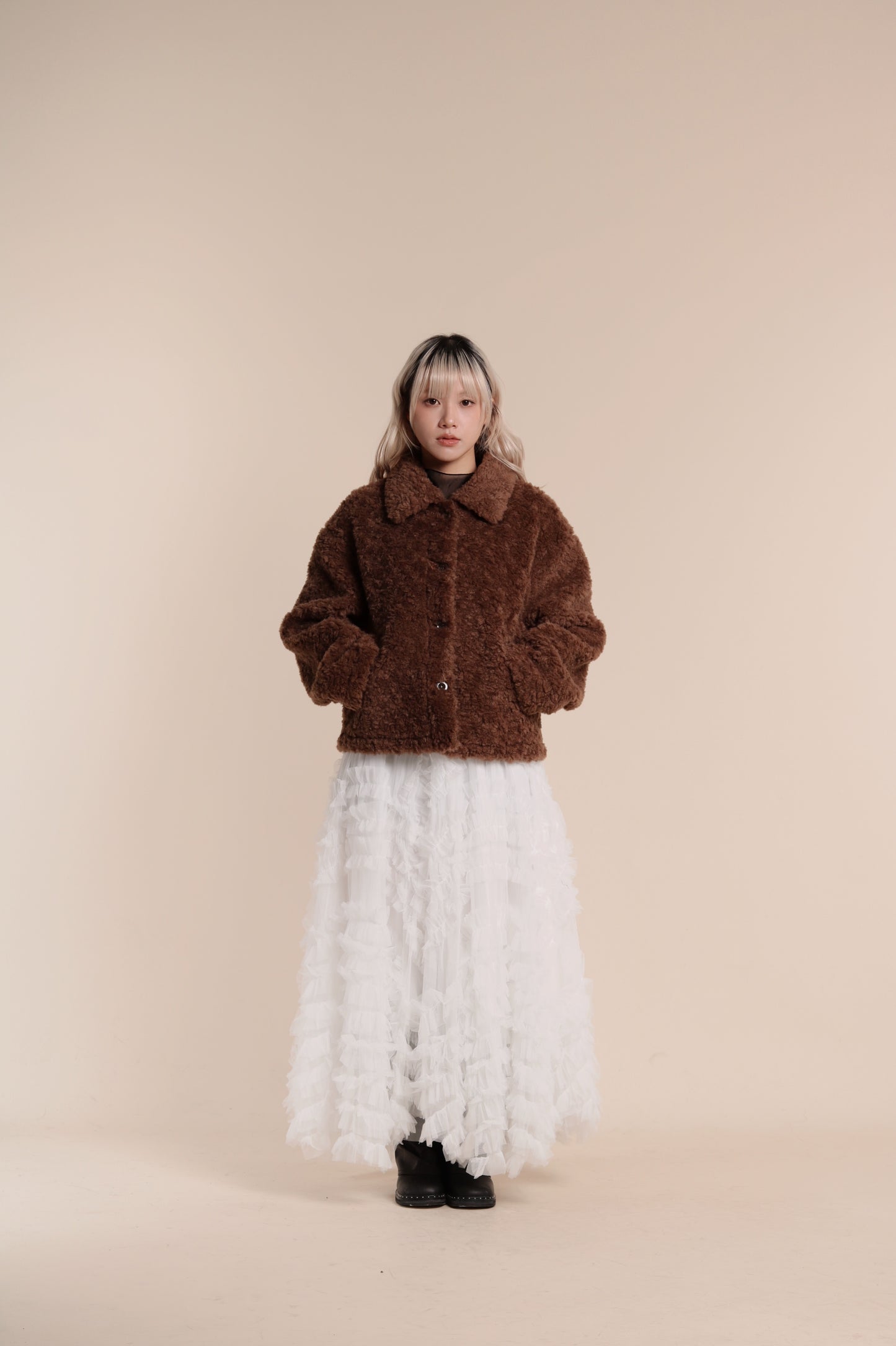 Teddy Bear Jacket (Brown)