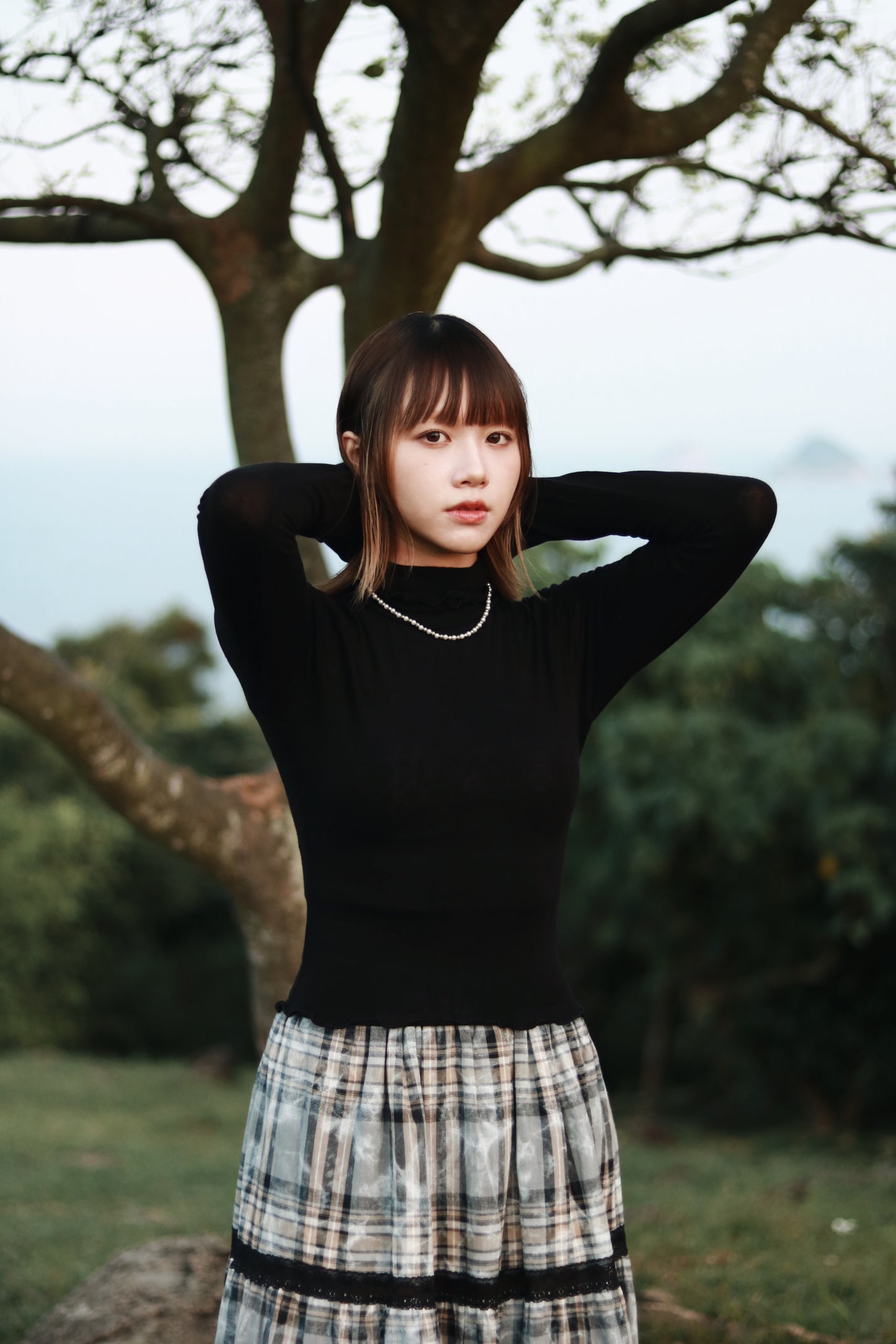 Double Fafa Top (Black)