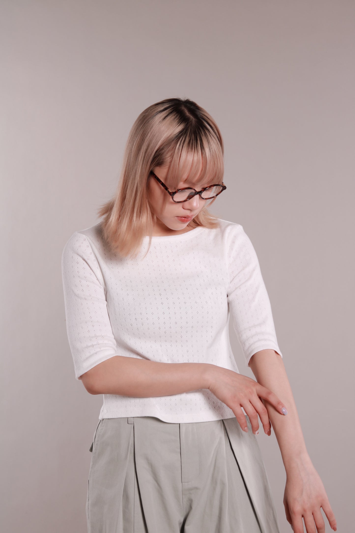 Breeze Bloom Tee (White)