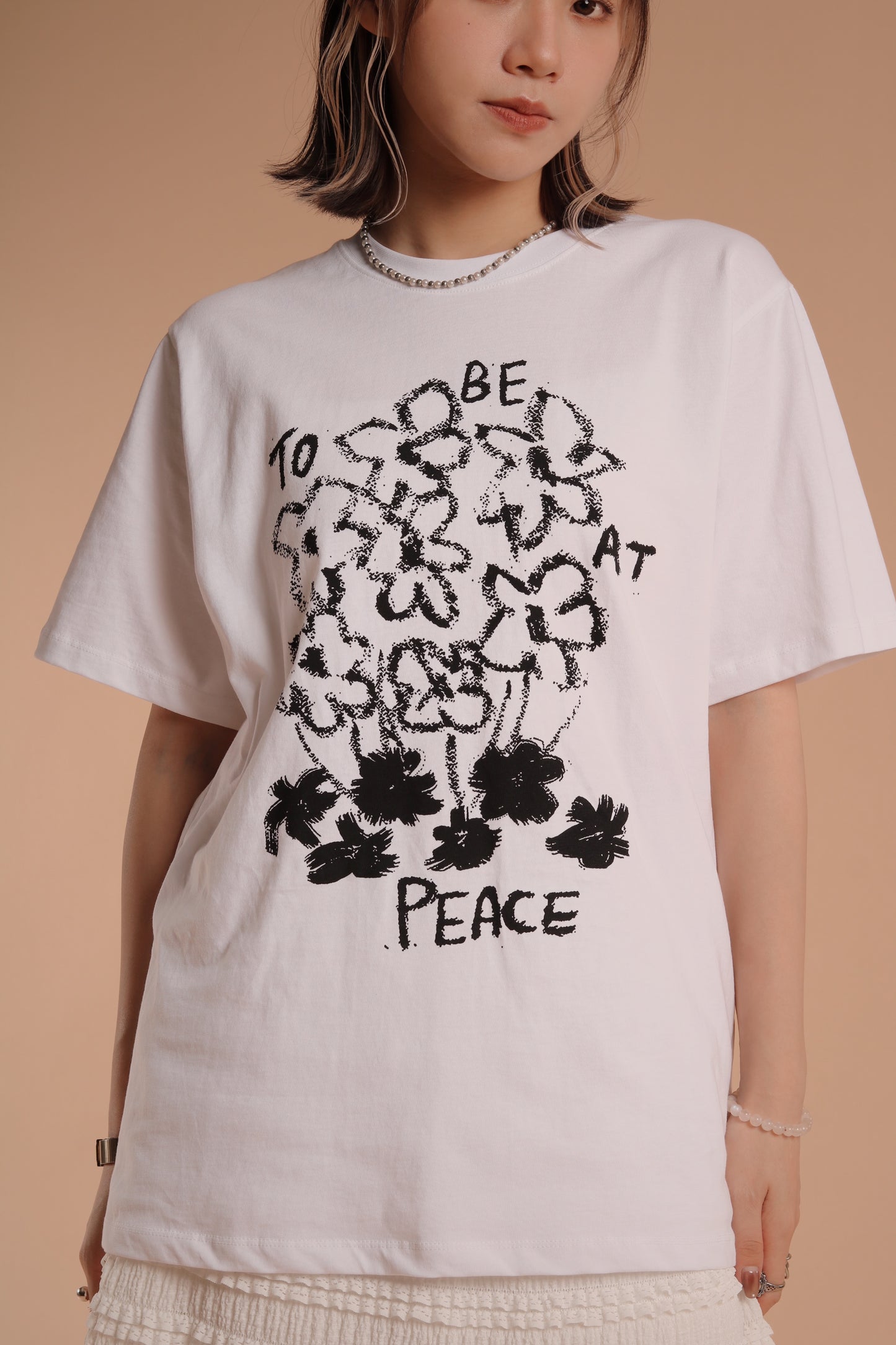 Flower Tee (White)