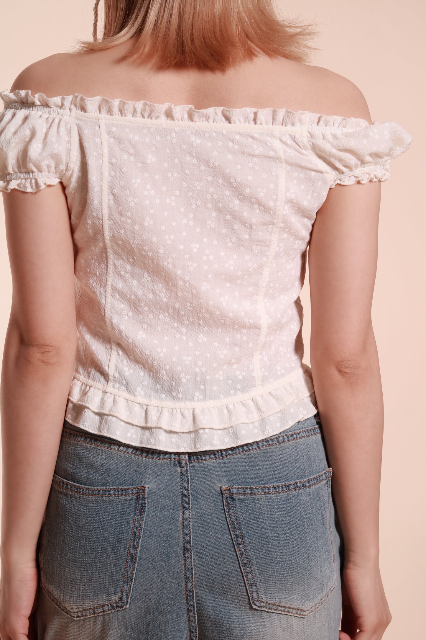 Flower Blouse (Butter)