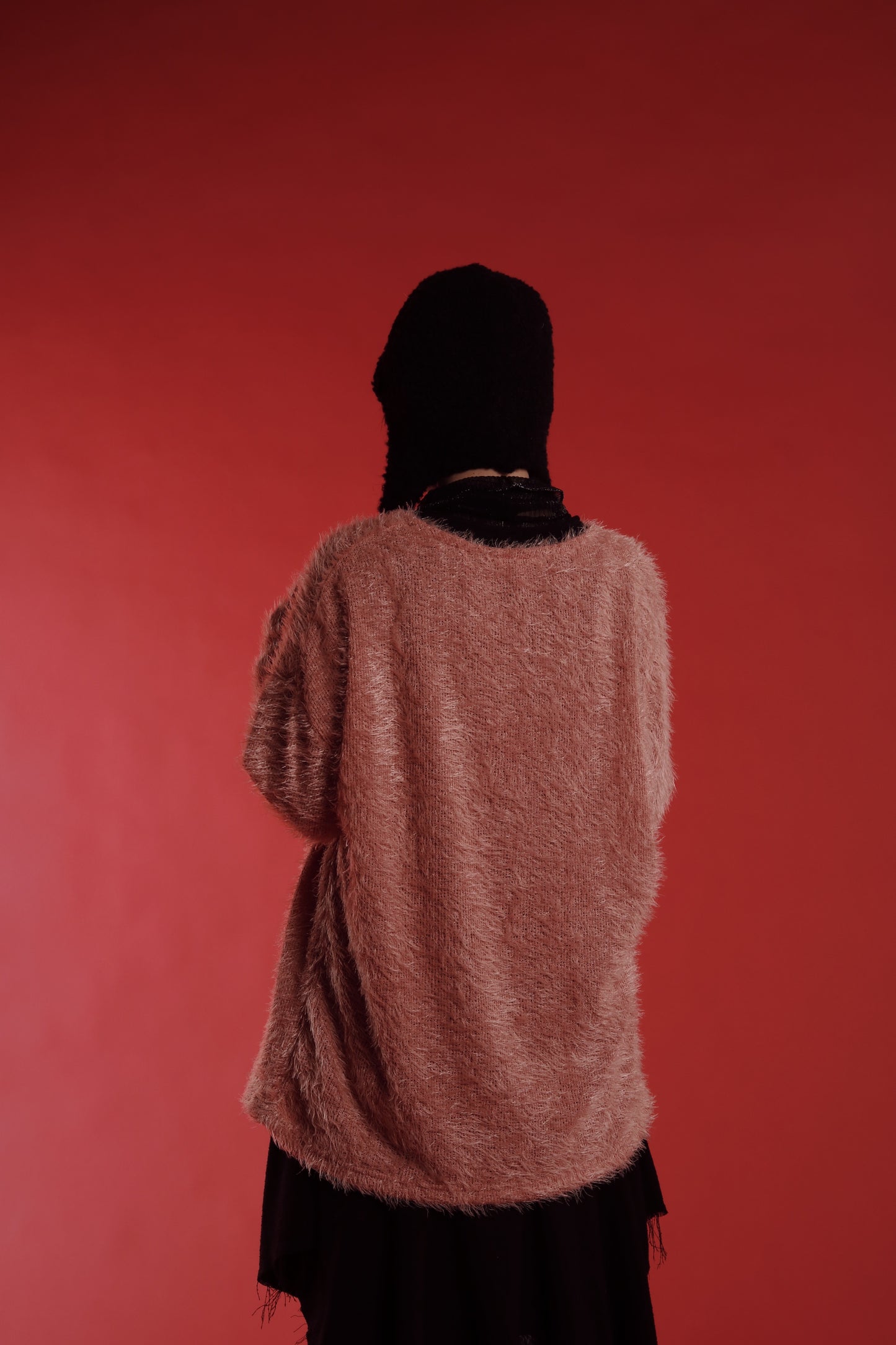 Fluffy Oversize Top (Pink)