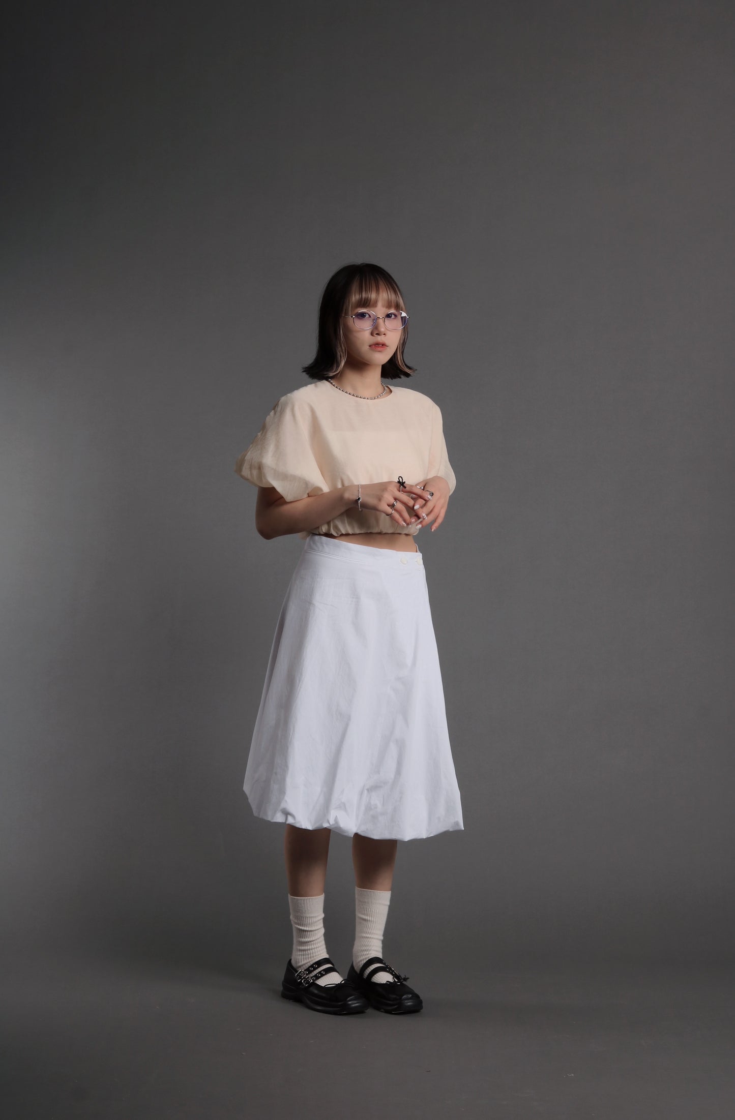 Bubble Blouse (Yellow)