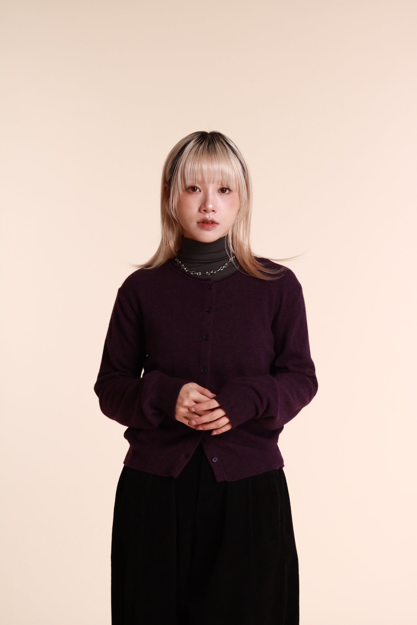 90s Cardigan (Purple)