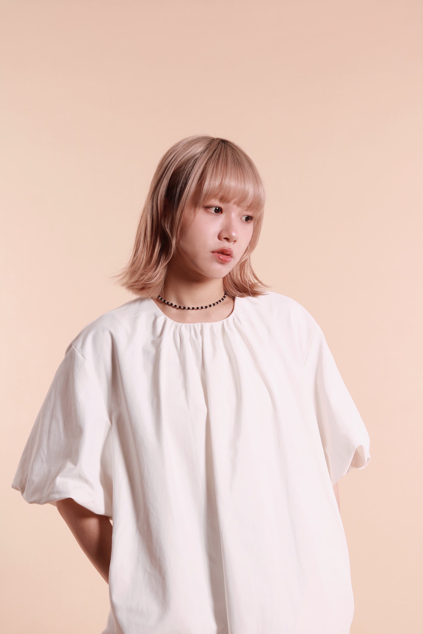 Doll Puff Sleeve Ops (White)