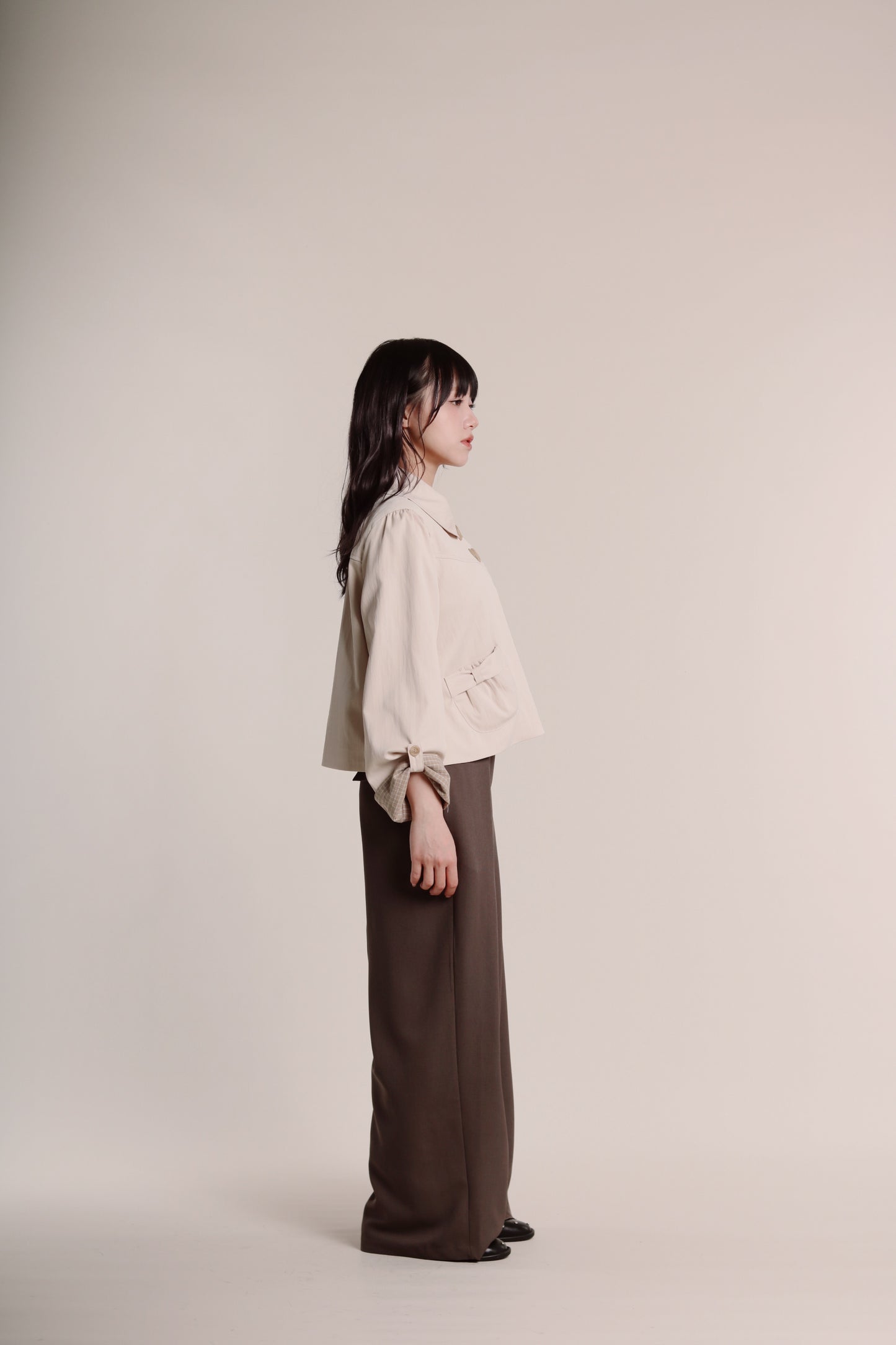 Doll Ribbon Jacket (Beige)