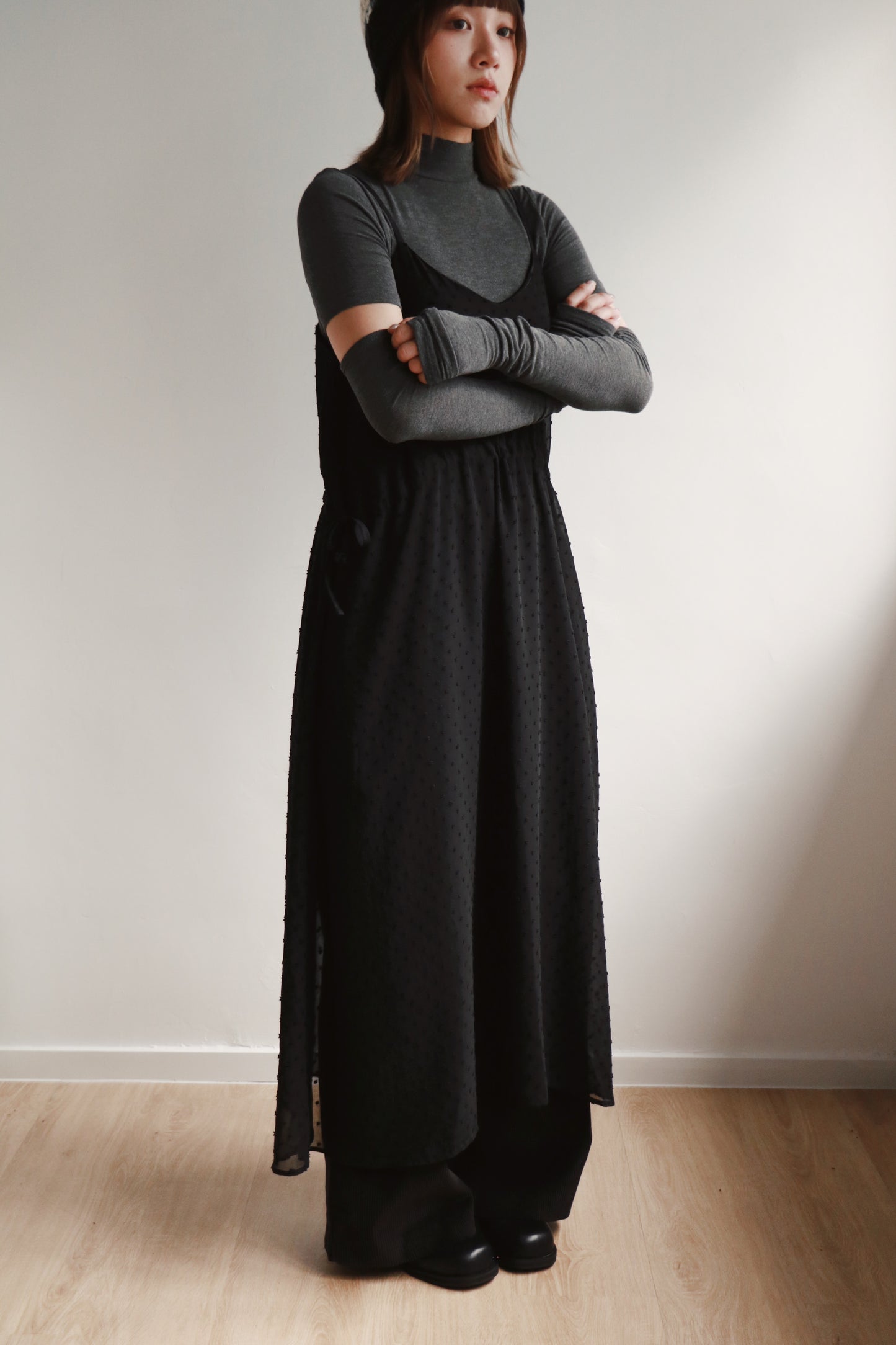 Dot Dot Dress (Black)