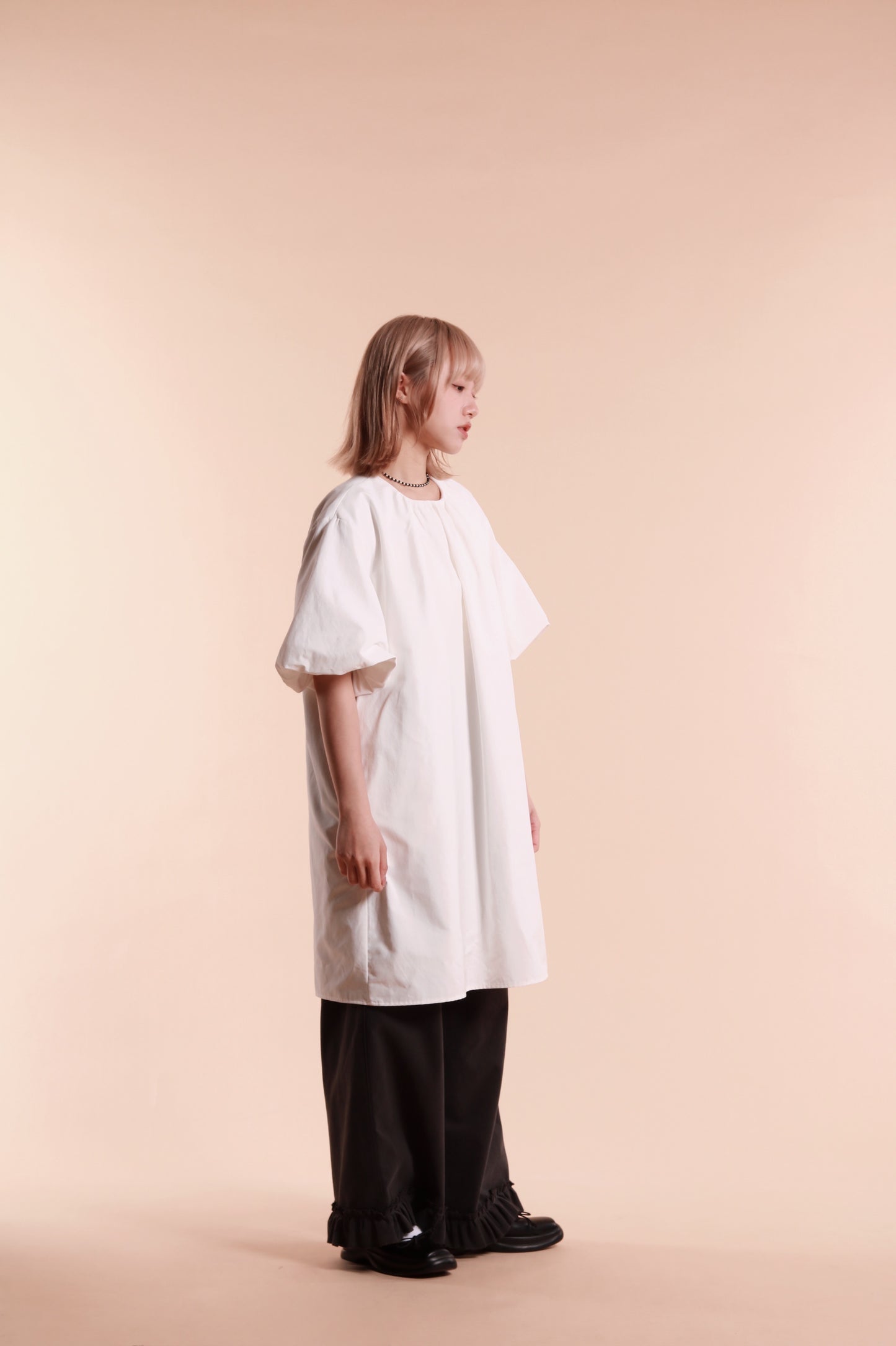 Doll Puff Sleeve Ops (White)