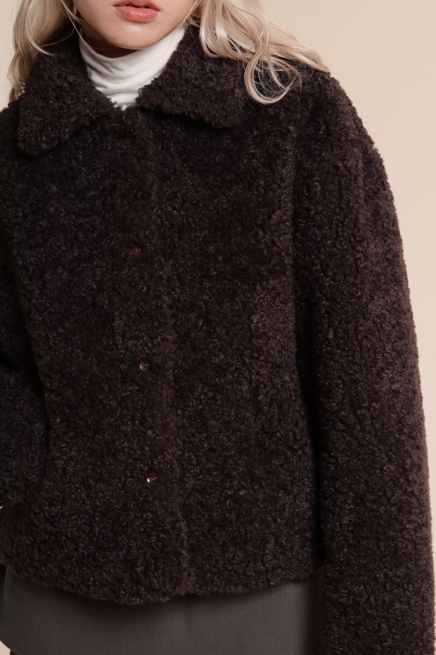 Teddy Bear Jacket (Charcoal)