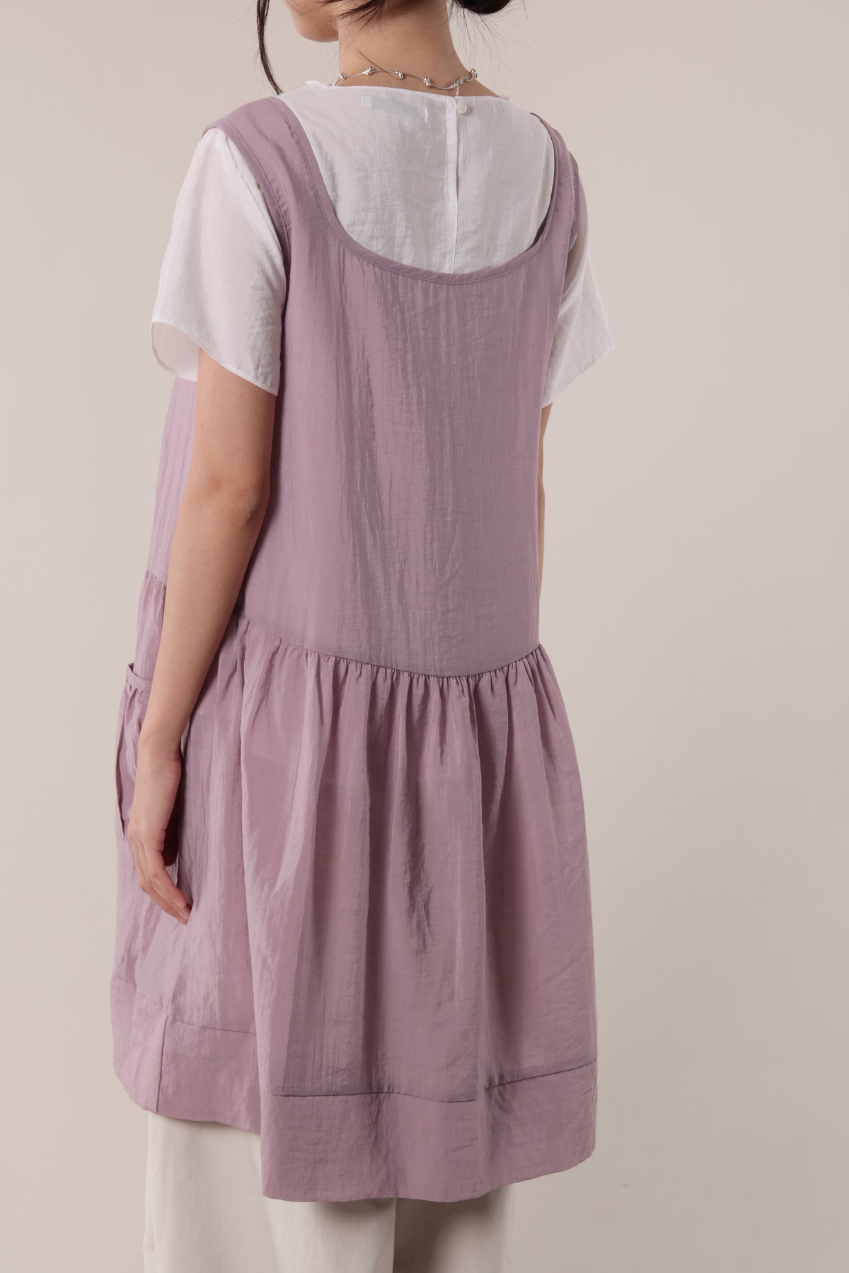 Asymmetric Twist Top (White)
