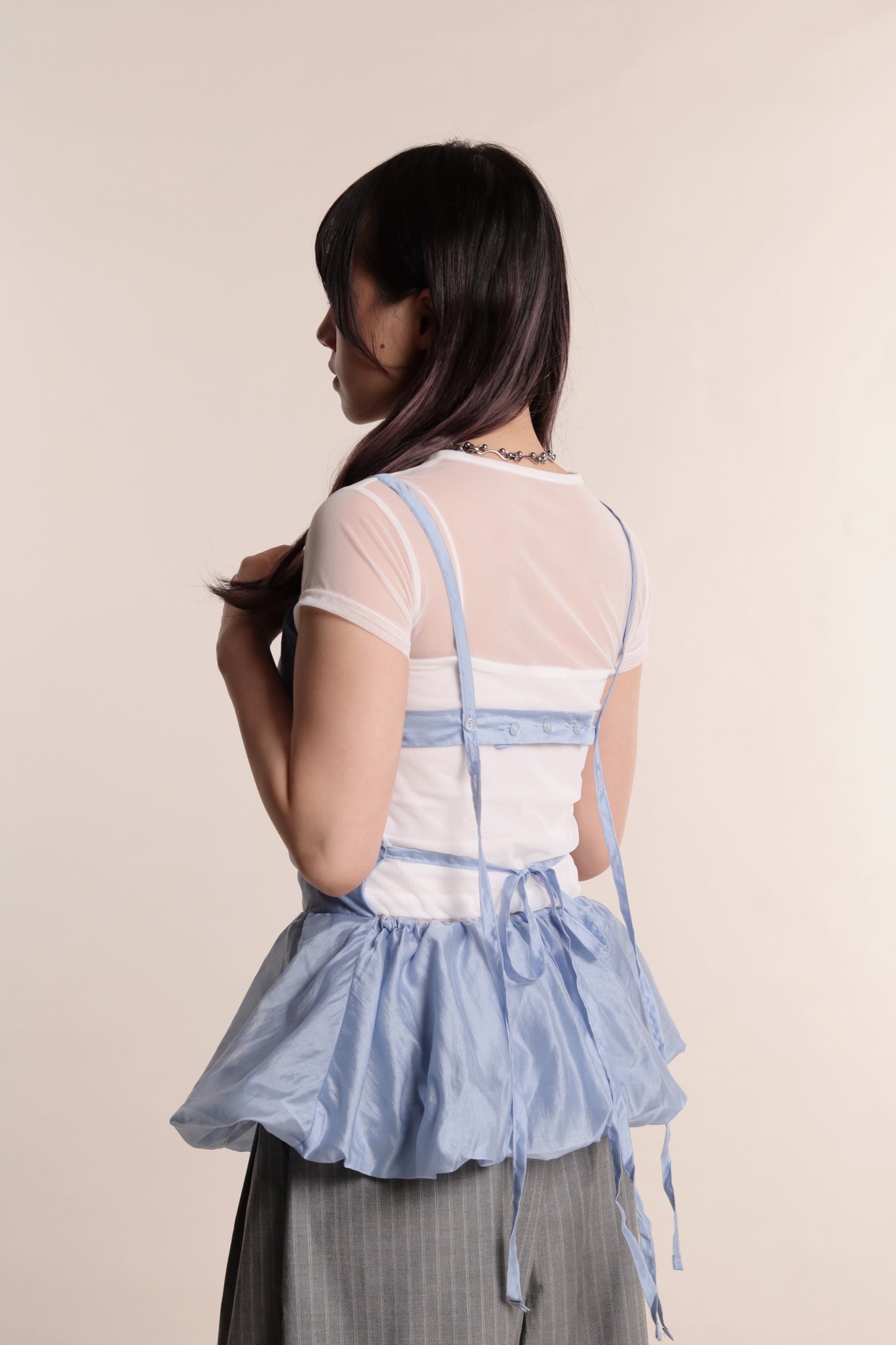 Summer See Through Tee (White)