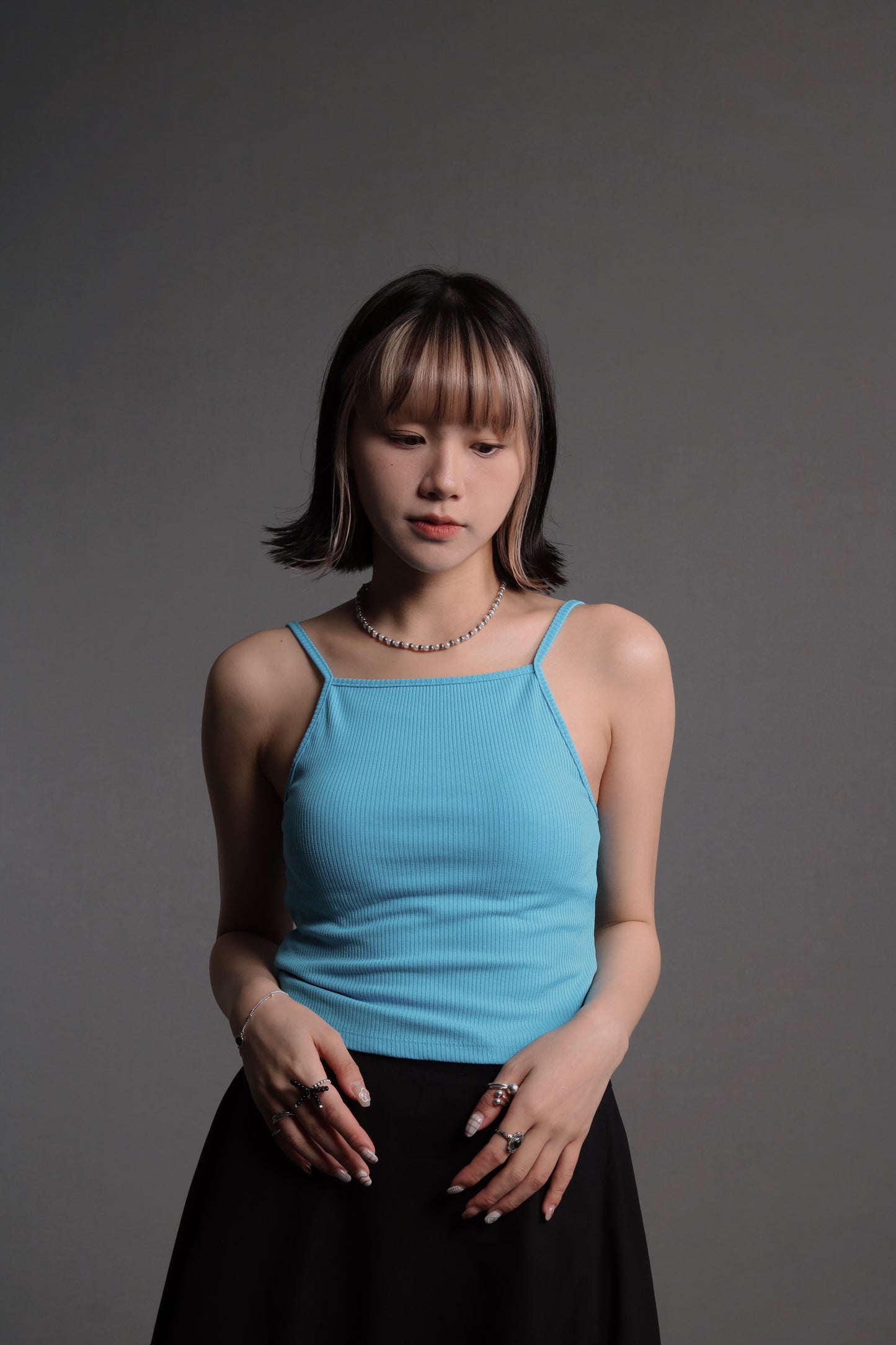 Ribbed Tank Top (Black/Blue/Grey/Red/White/Yellow)