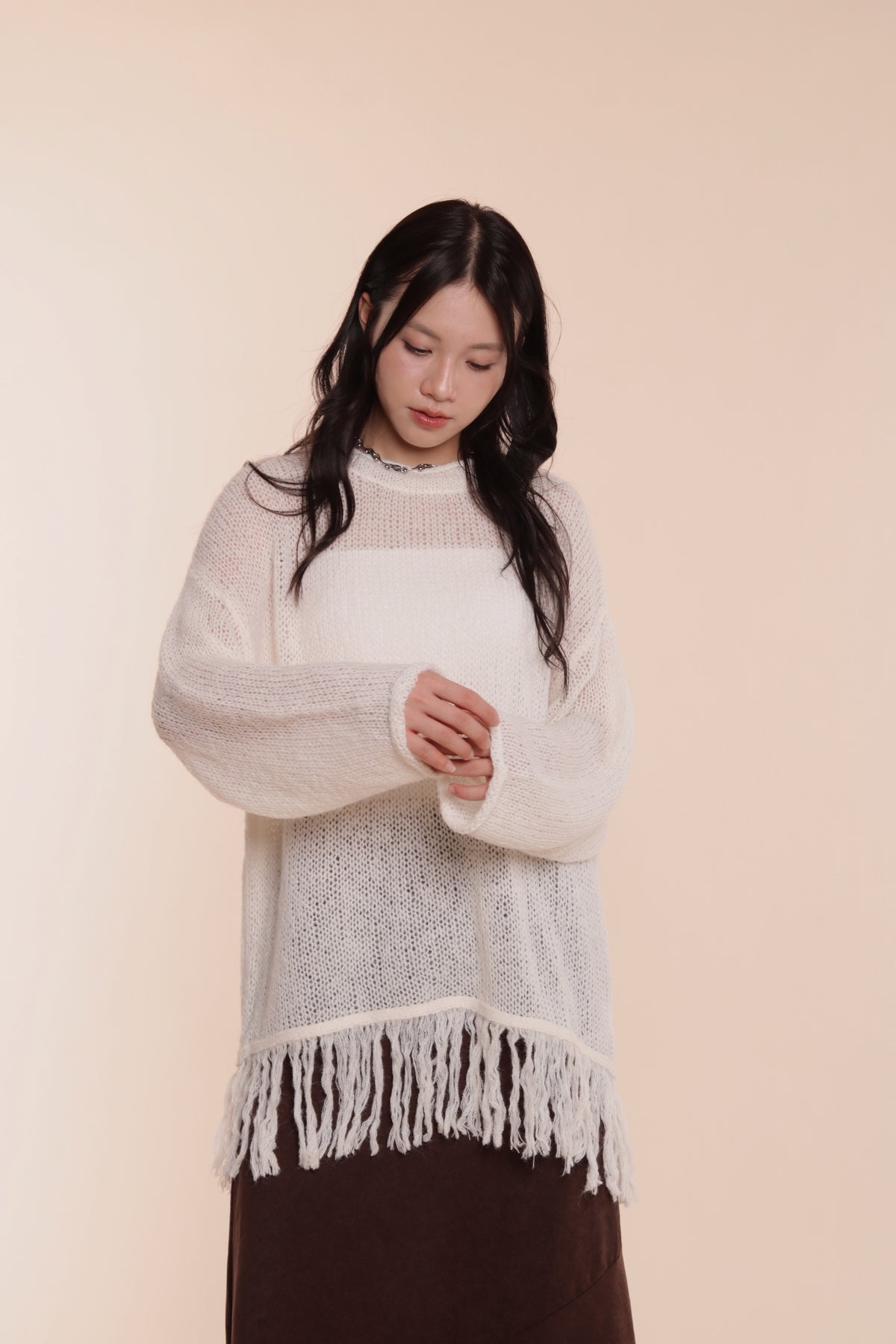 Soso Knit Top (White)
