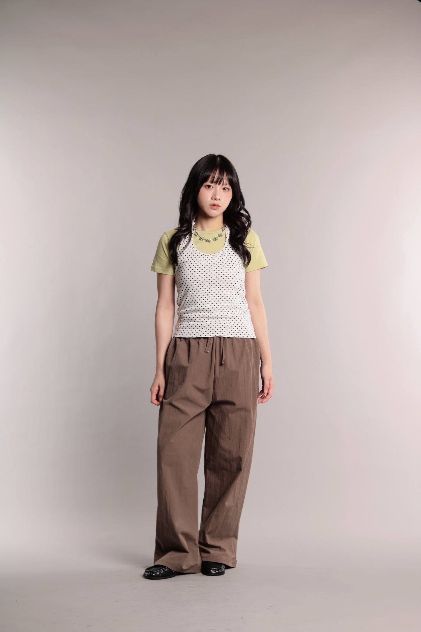 Summer Color Pants (Brown)