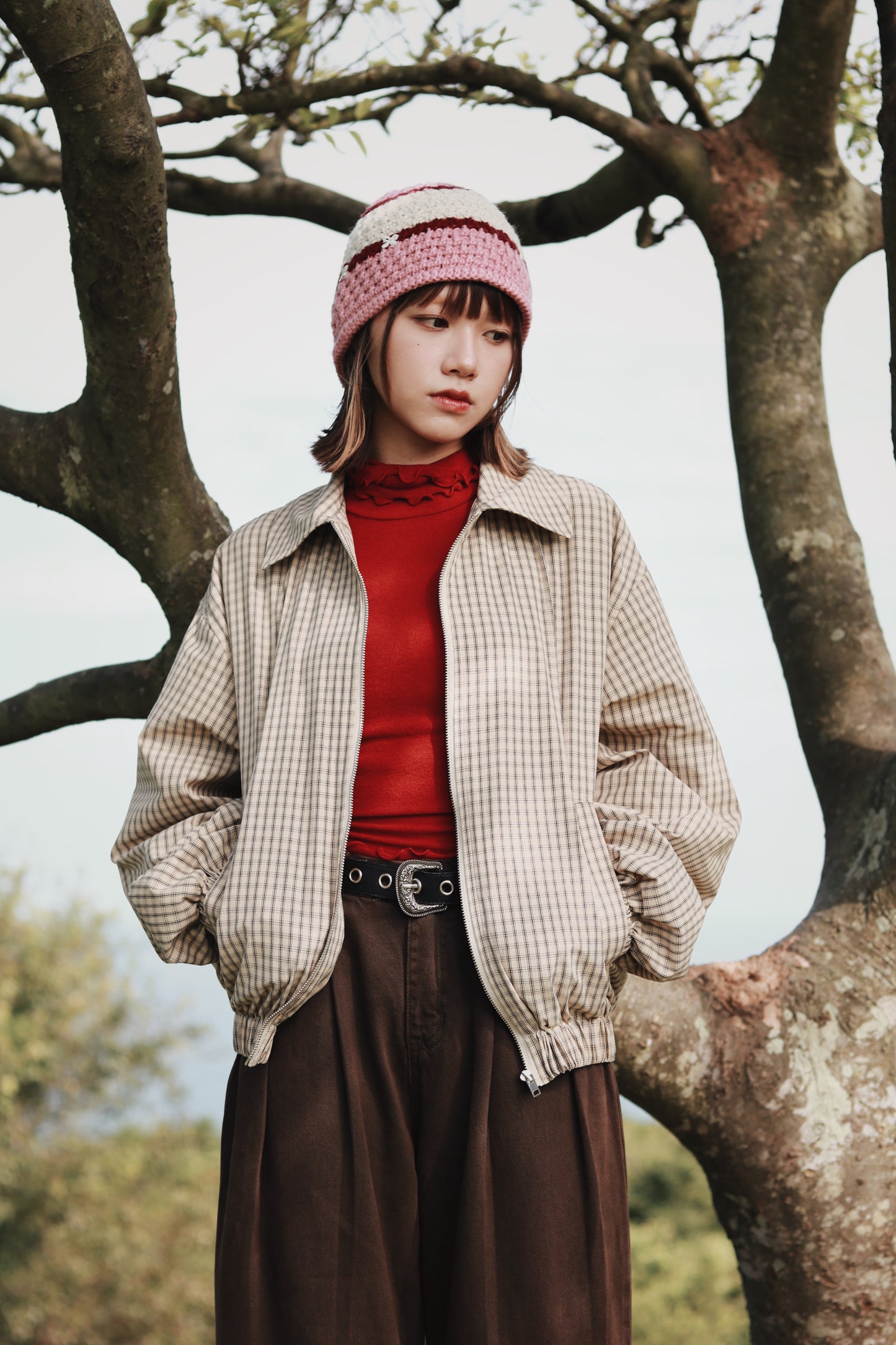 Little Ribbon Bucket Hat (Pink)