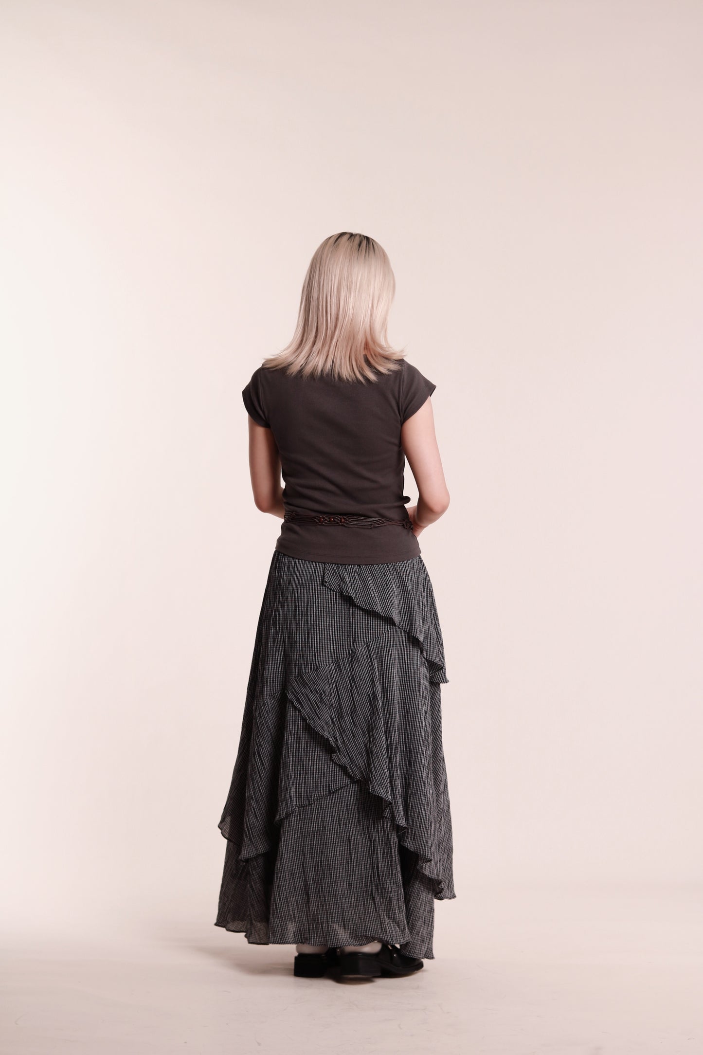 Layered Skirt (Black)