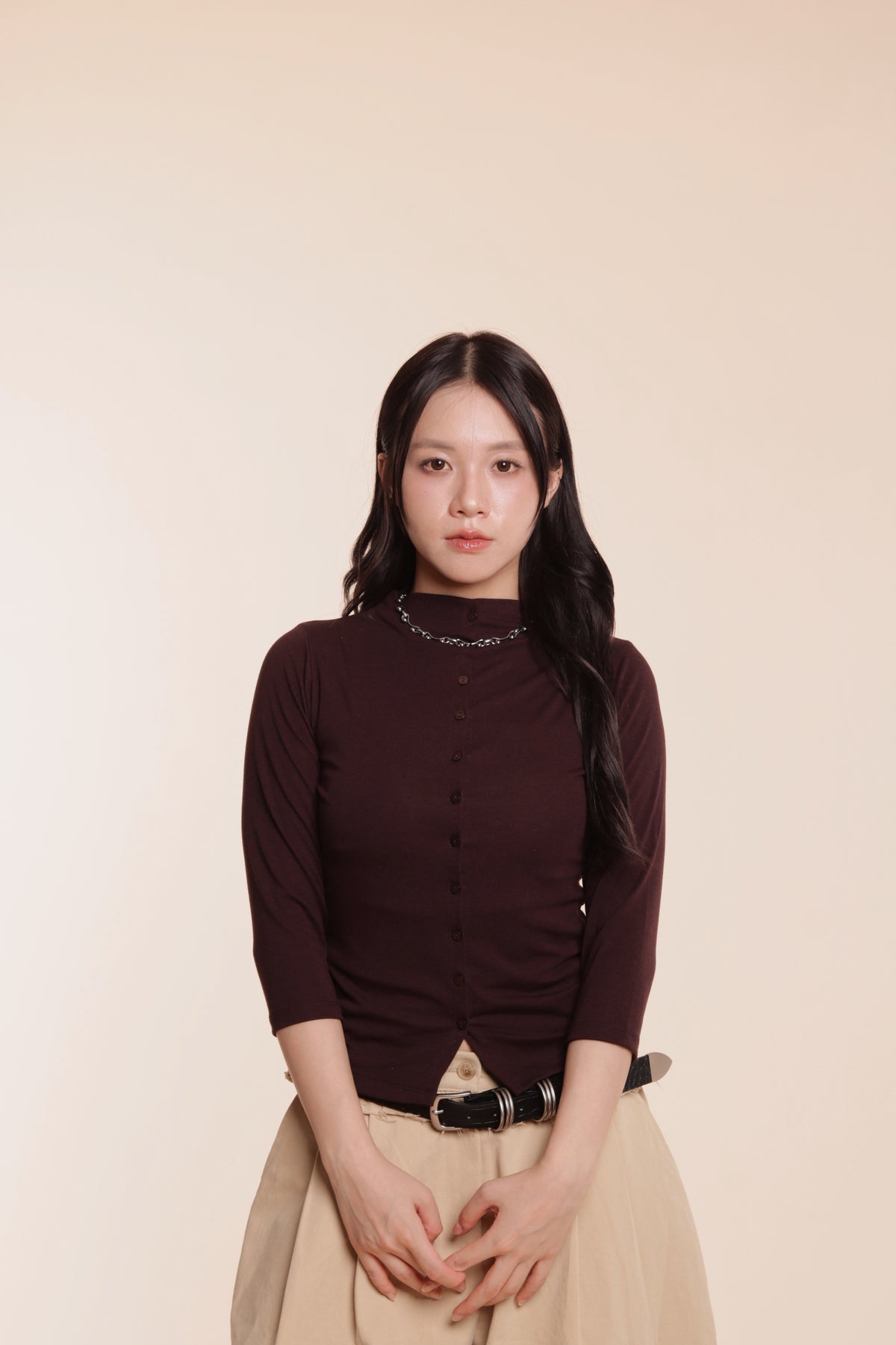Cora Tee (Brown)