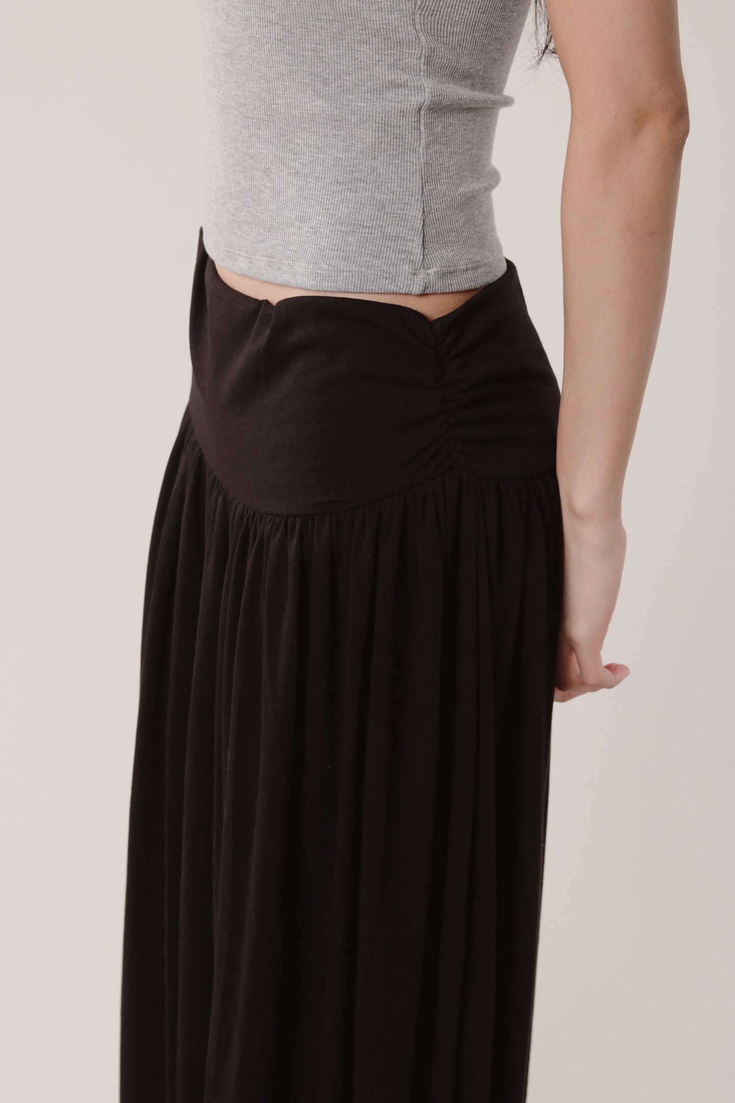 Softy Lazy Skirt (Black)