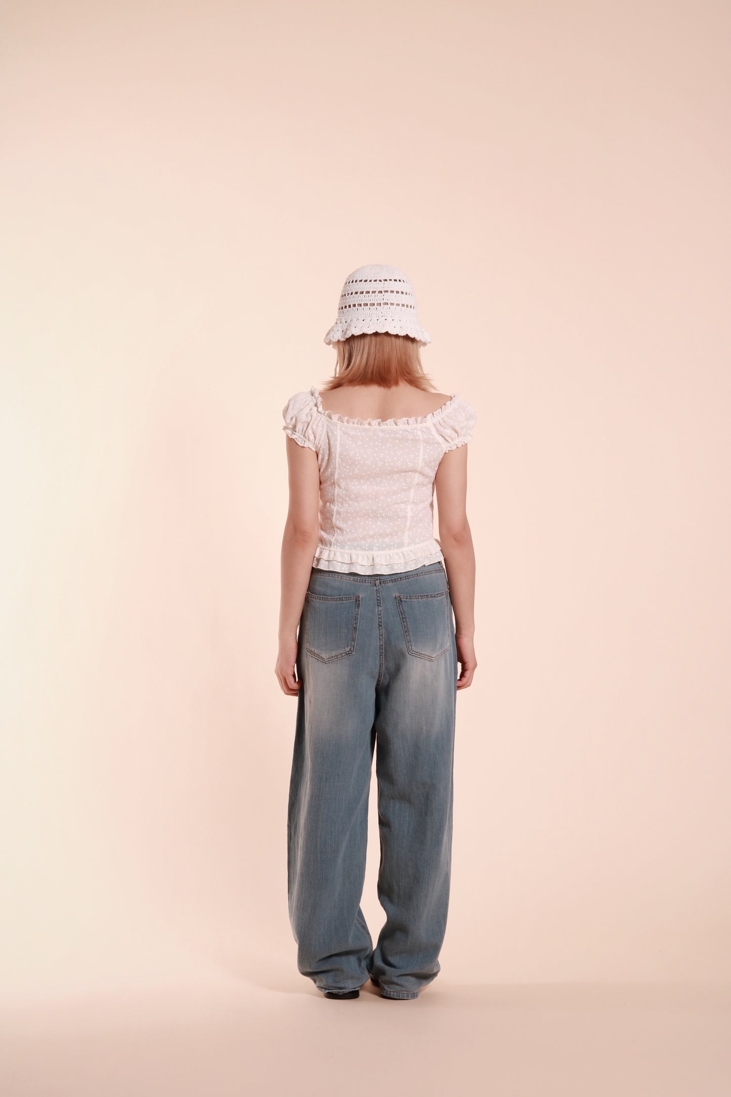 Flower Blouse (Butter)