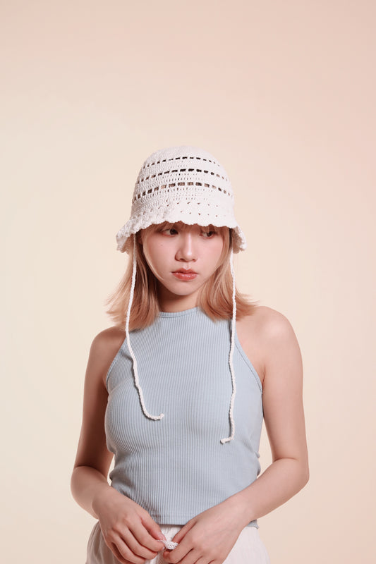 Padded Rib Tank (Baby Blue)