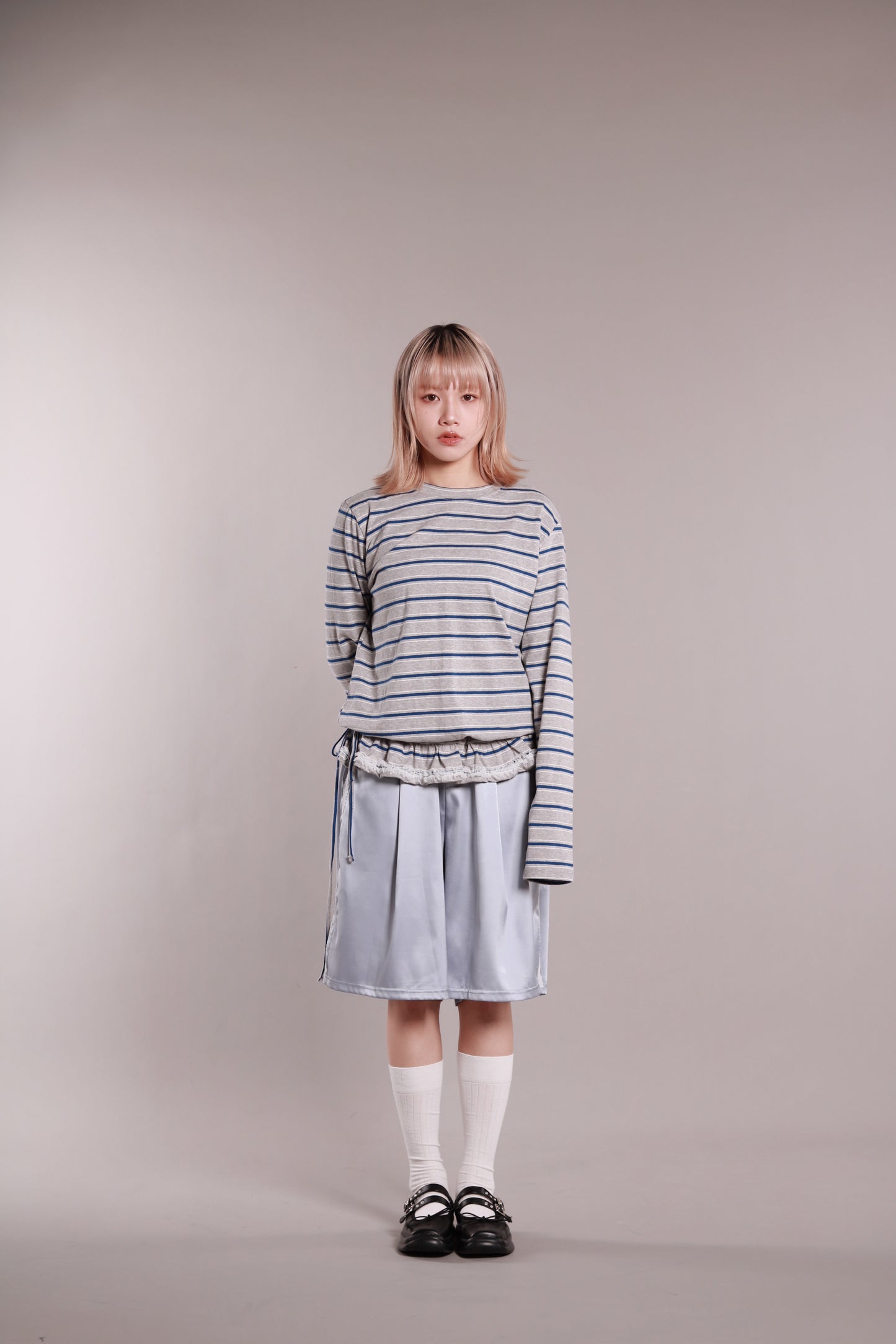 Sporty Lace Shorts (Sky)