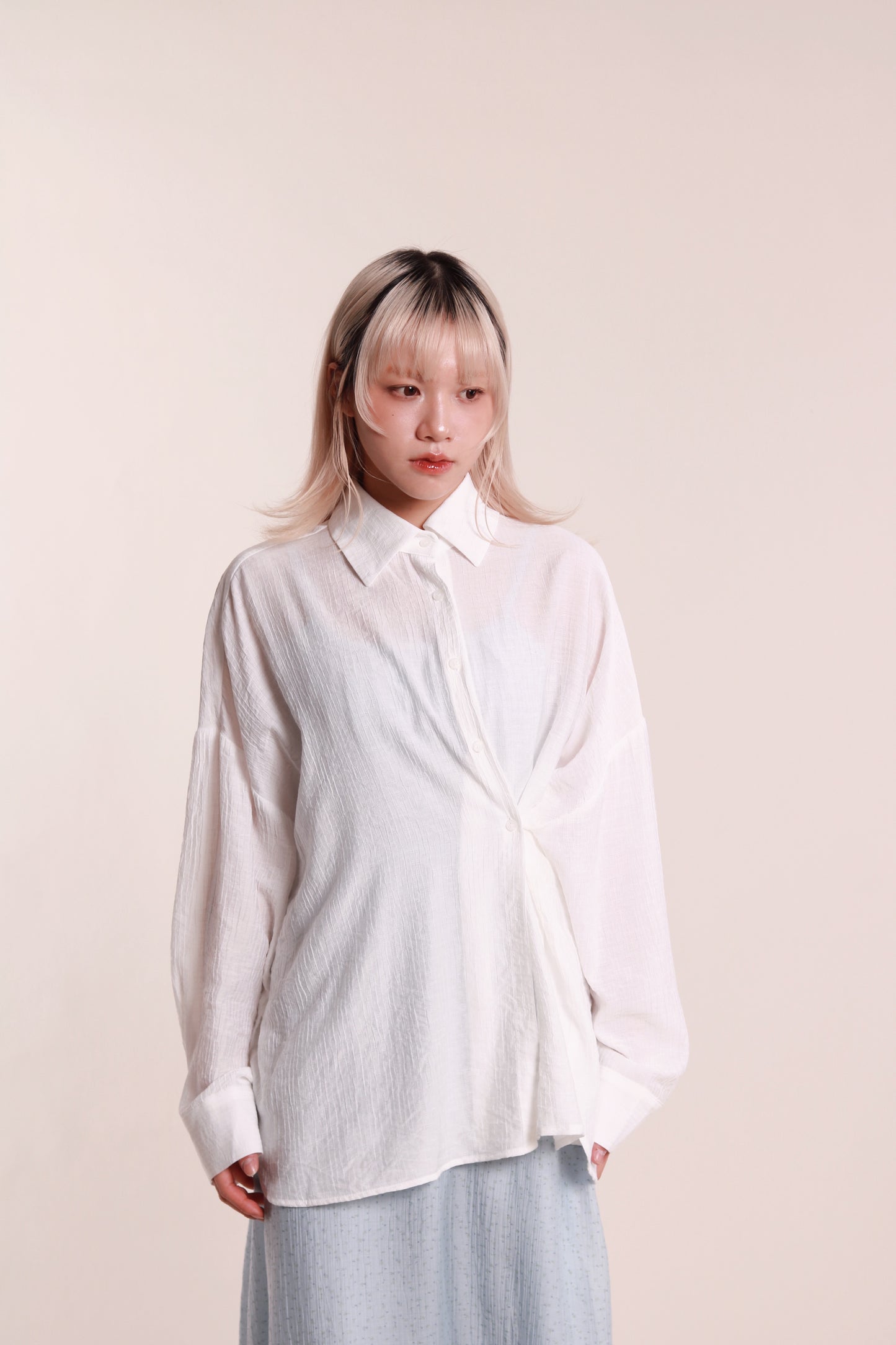 Softy Oversize Shirt (White)