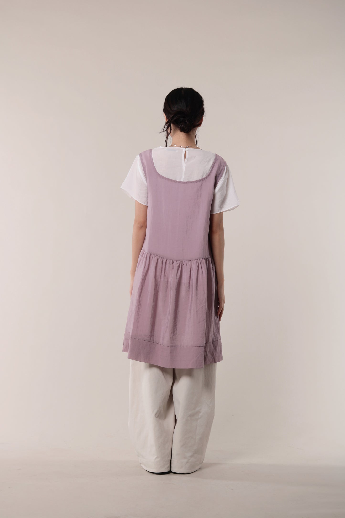 Asymmetric Twist Top (White)
