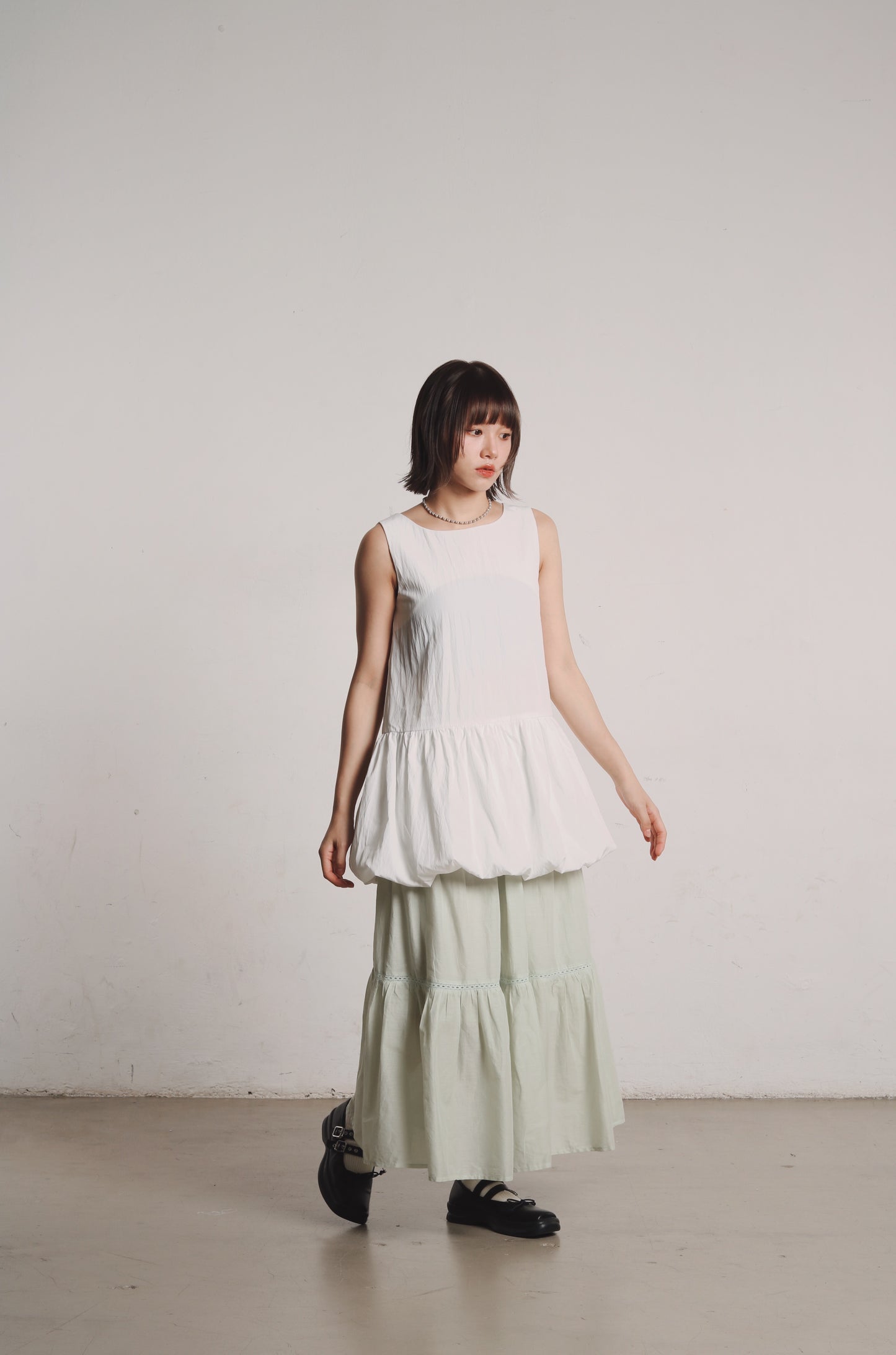 Doll Tiered Skirt (Mint)