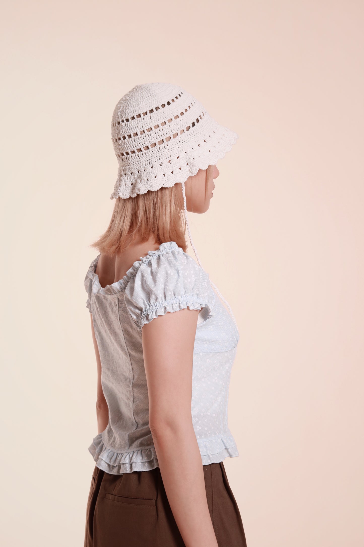 Mesh Bucket Hat (Black)