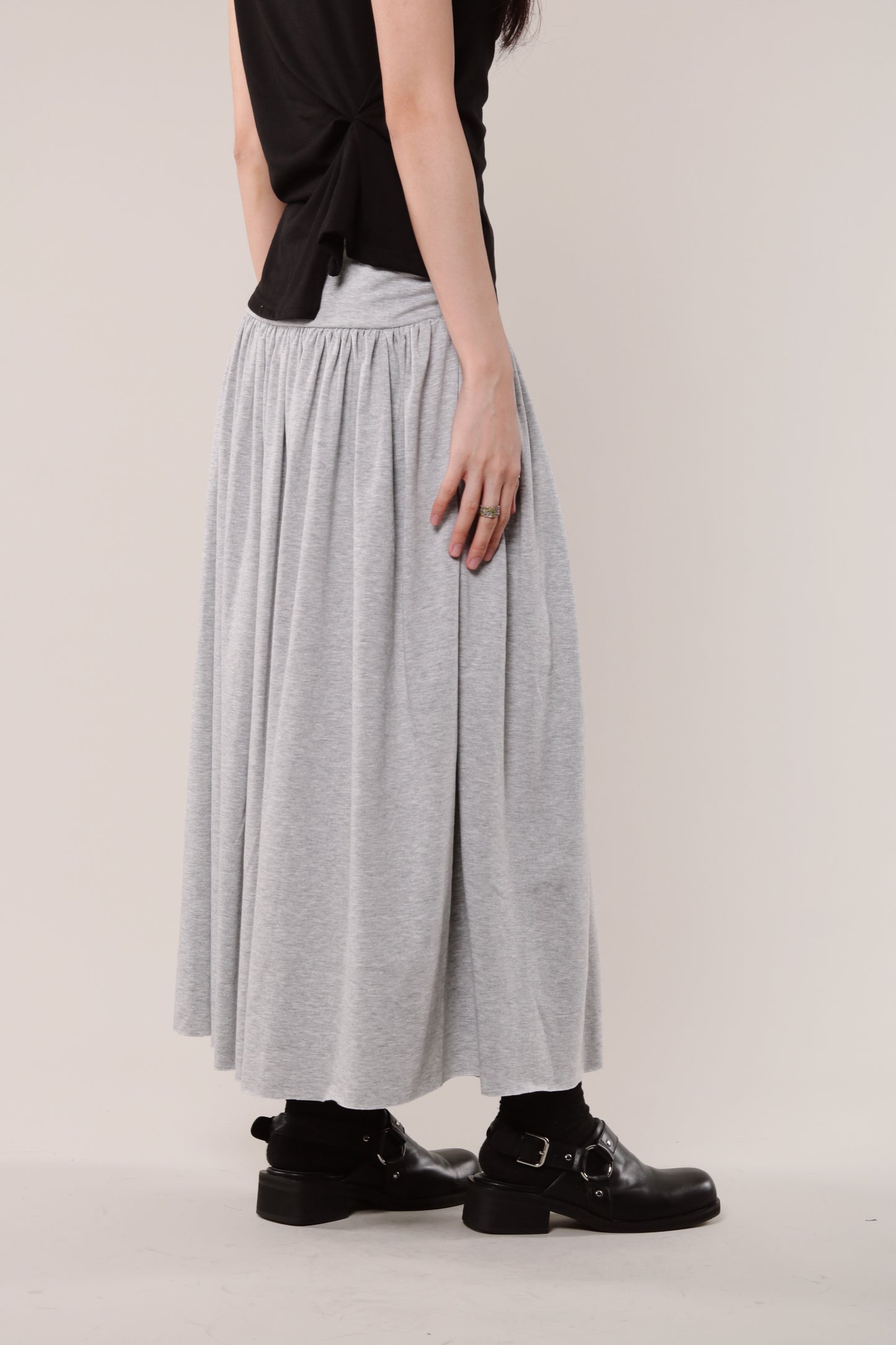 Softy Lazy Skirt (Grey)