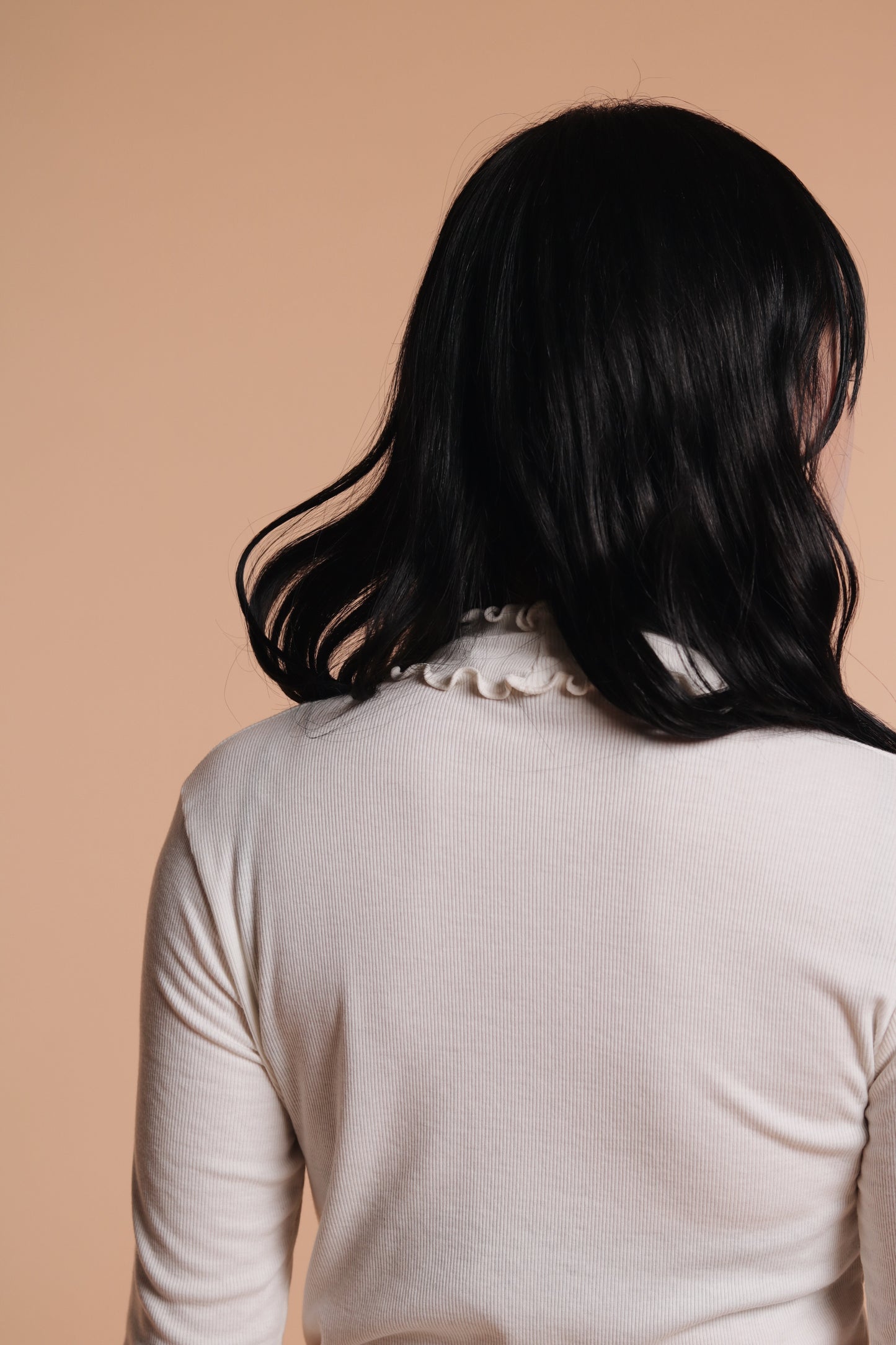 Double Ruffle Top (Ivory)
