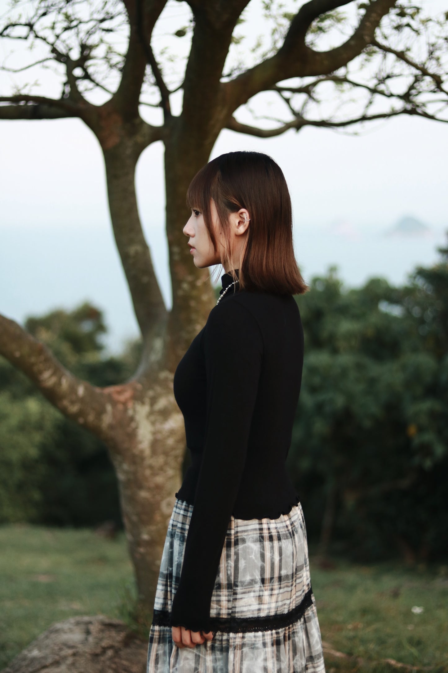 Double Fafa Top (Black)