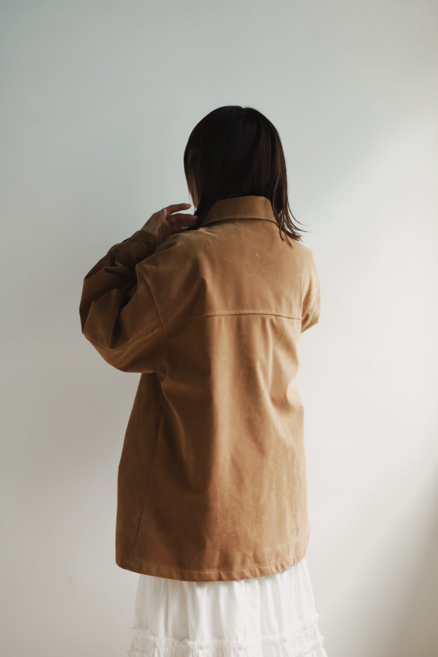Suede Jacket (Sand)