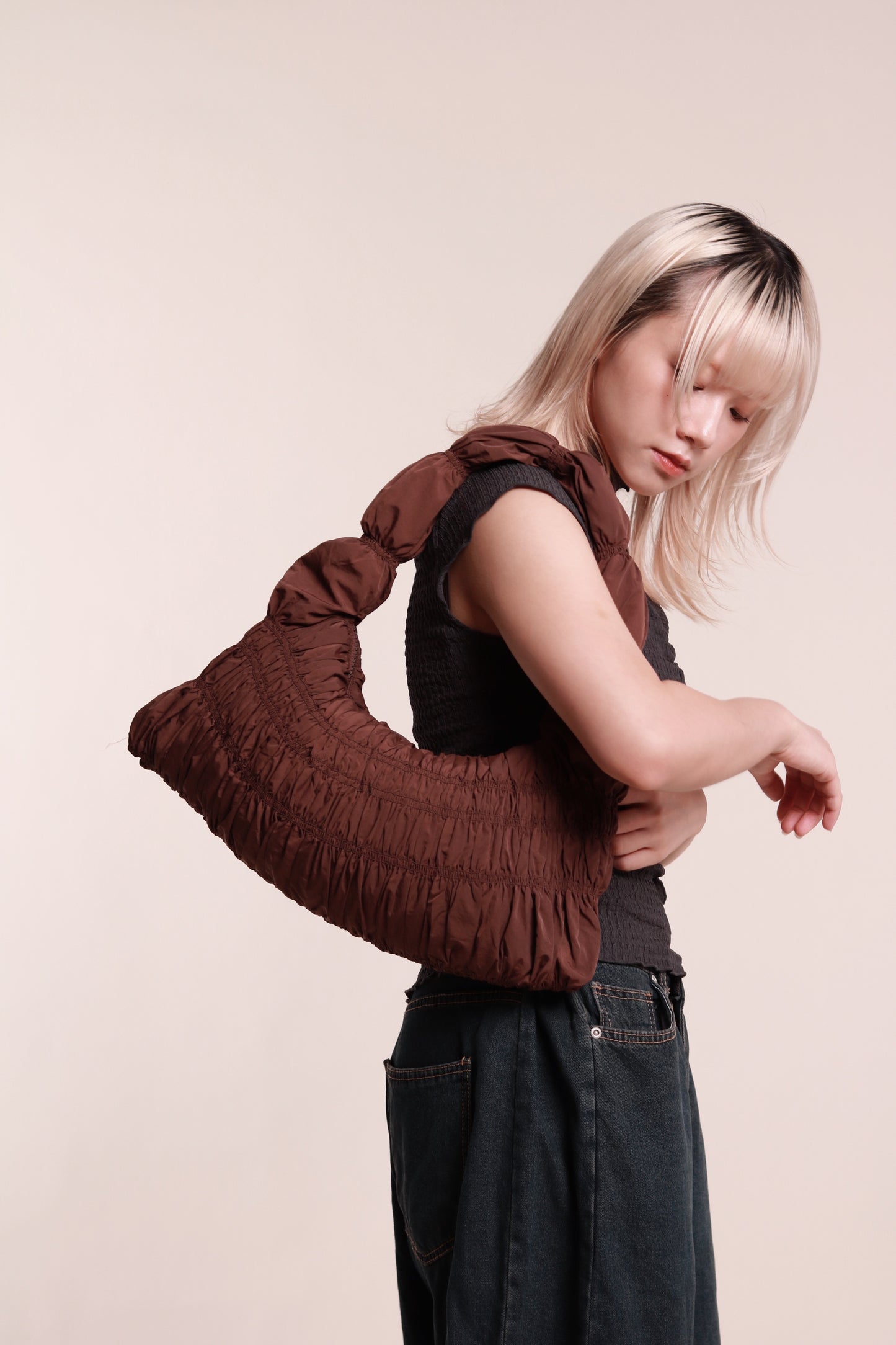 Puffy Bag (Brown)