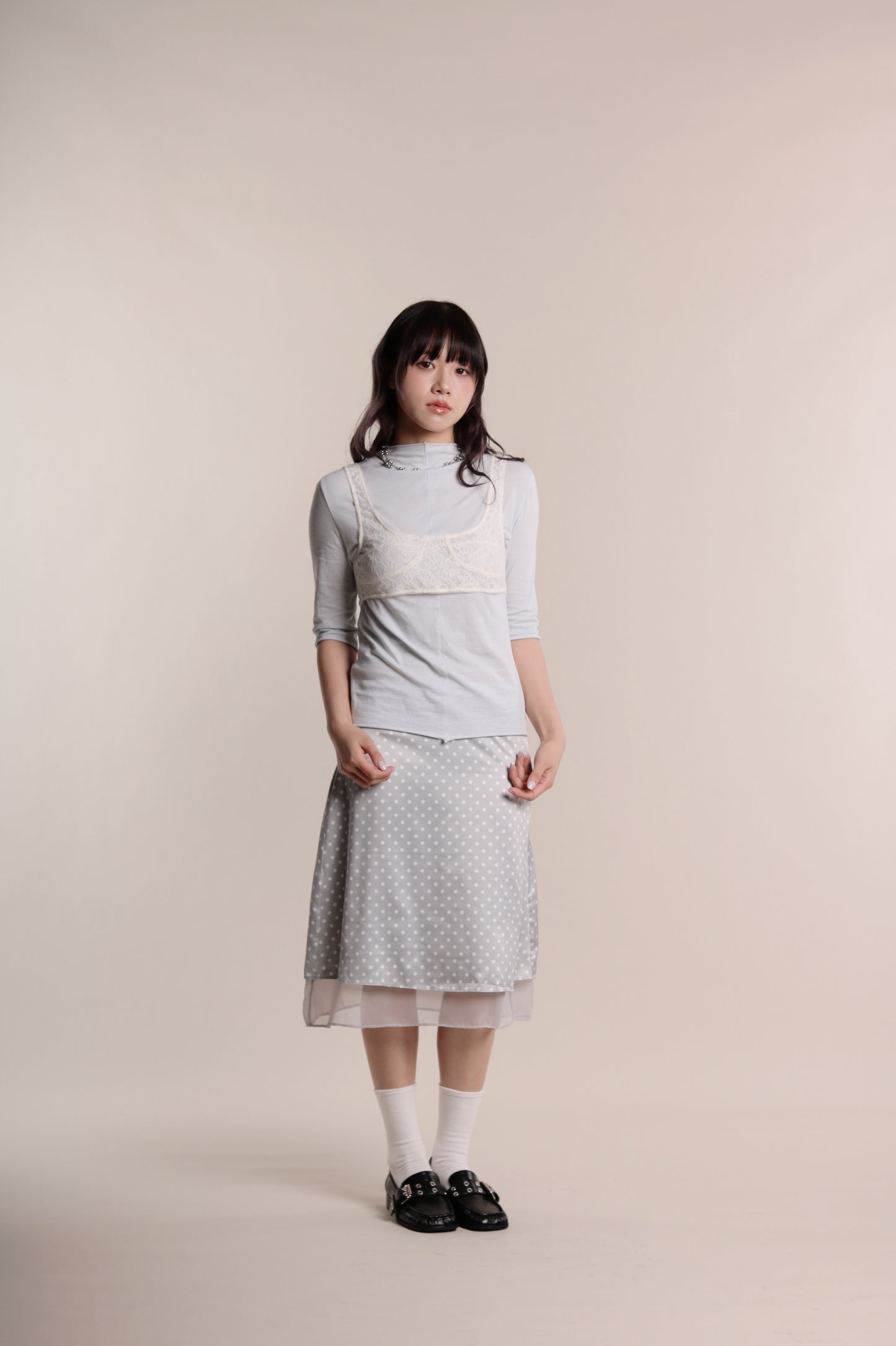 Doll Lace Vest (White)
