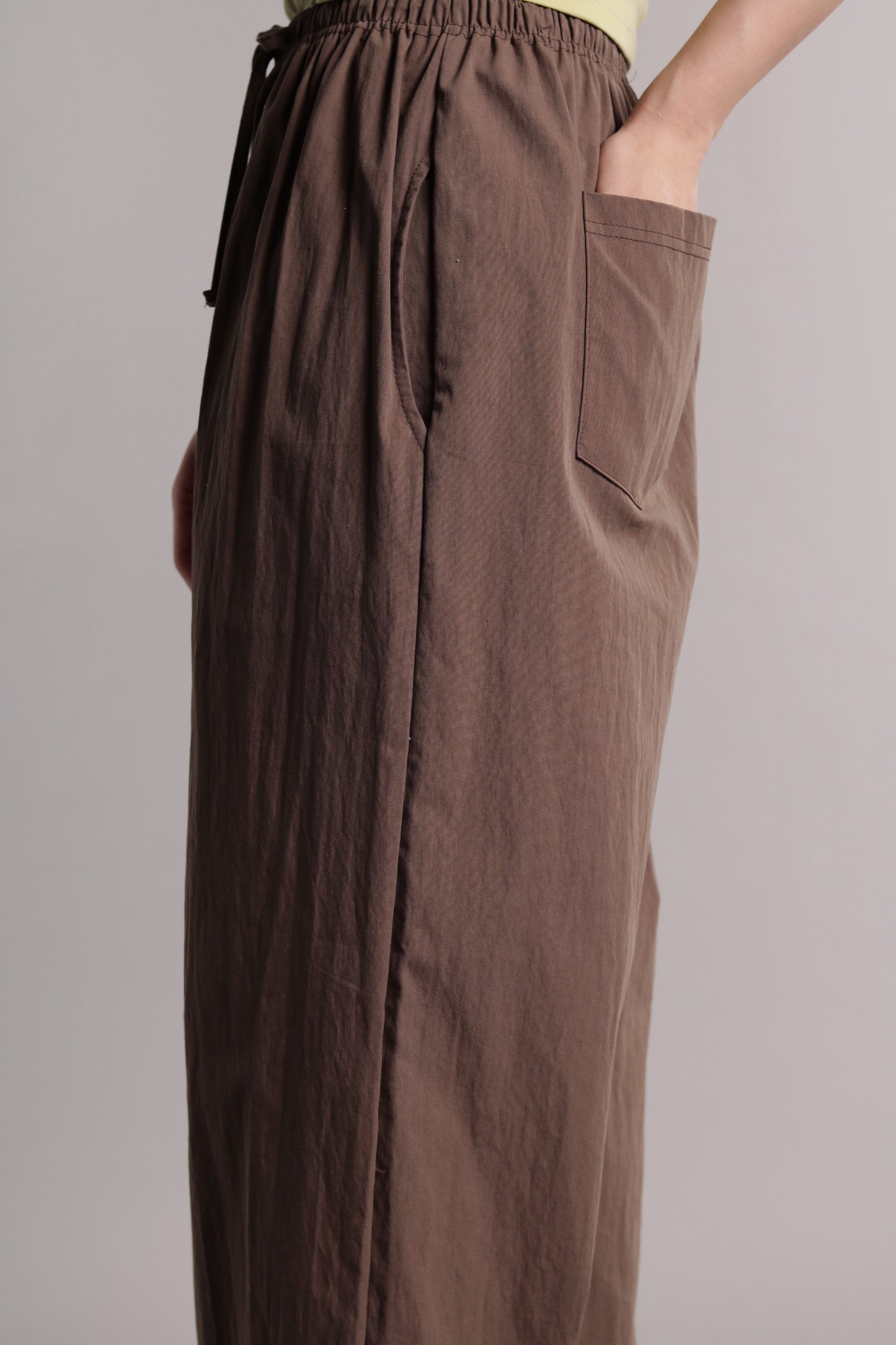 Summer Color Pants (Brown)