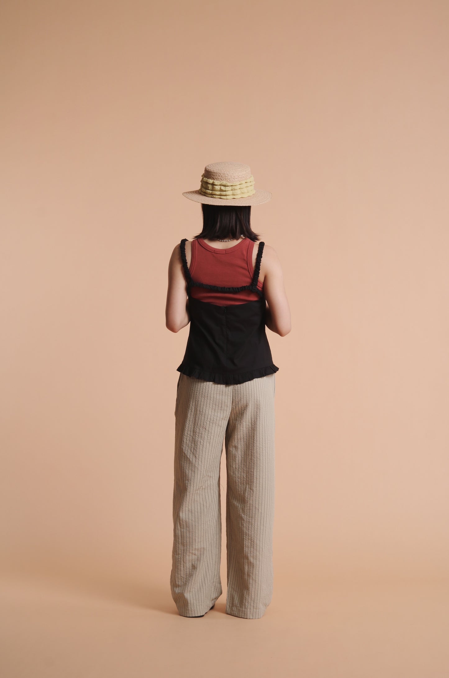 Striped Lazy Pants (Green)