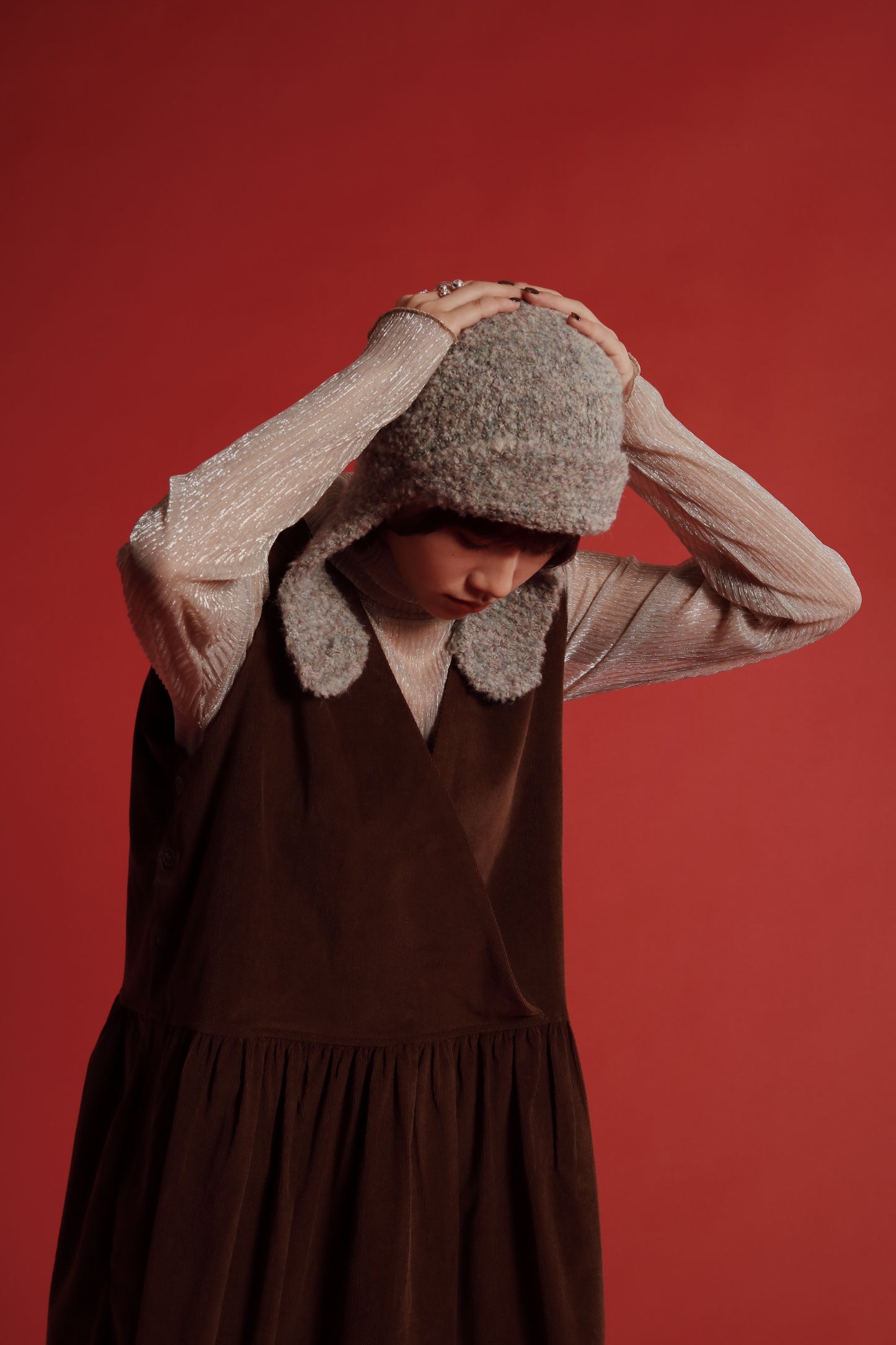 Flaps Beanie (Black/Brown/Grey/White)