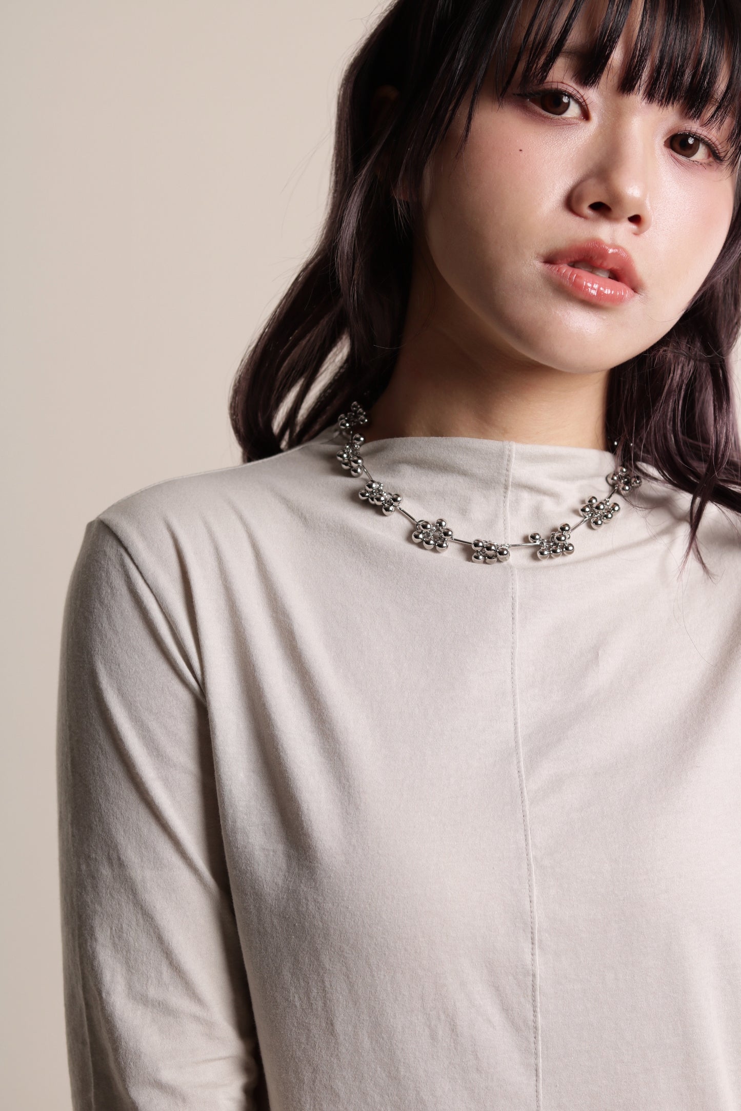 Pure Mock Neck Top (Dusty Green)