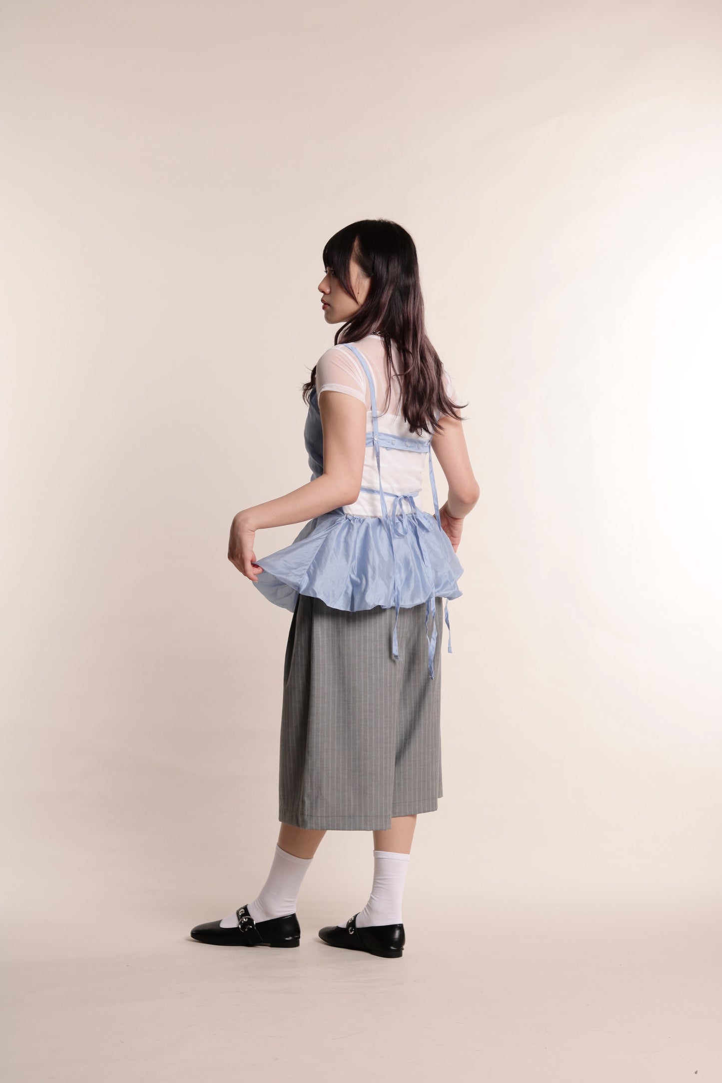 Summer See Through Tee (White)