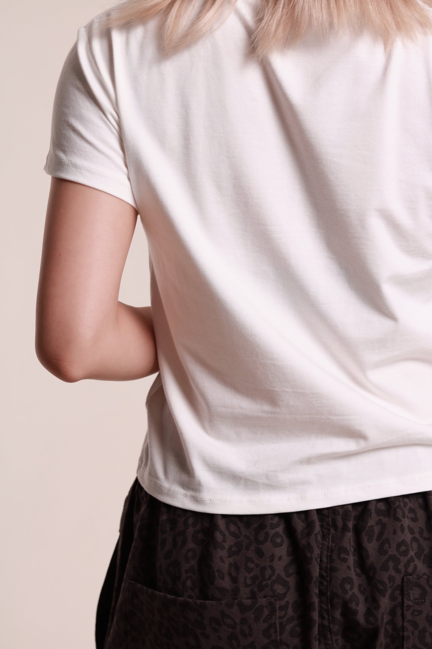 Lyla Tee Set (White)