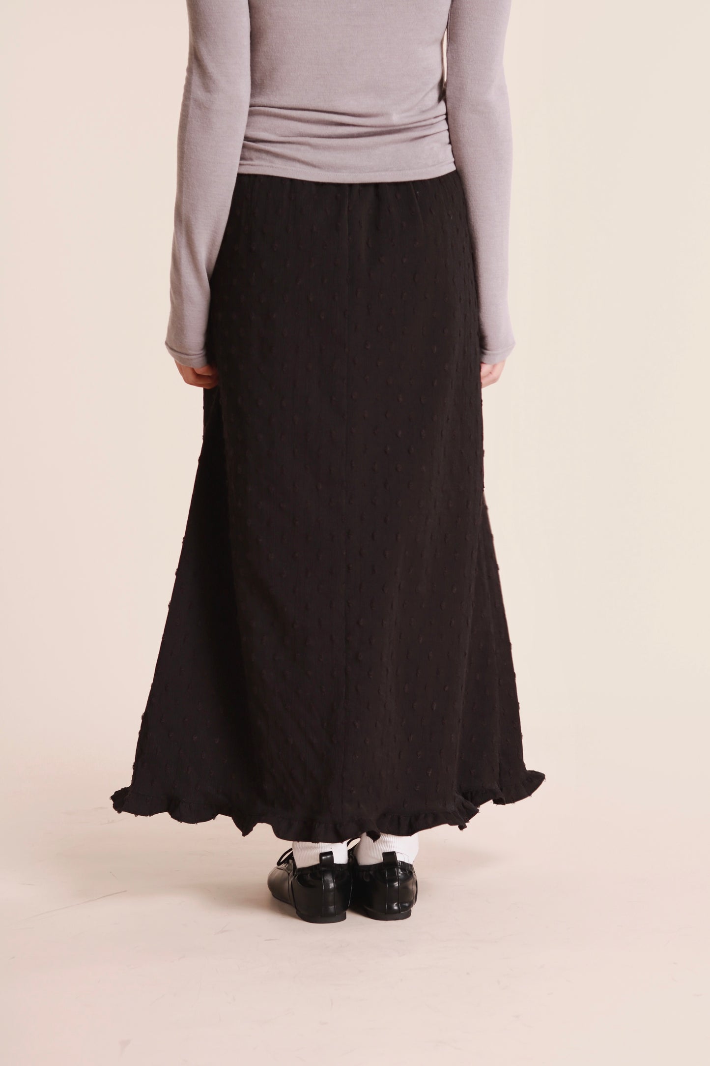 Dot Dot Skirt (Black)