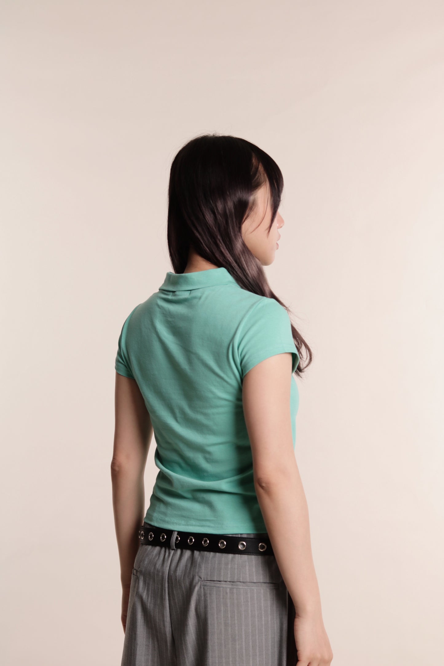 Retro Top (Blue Green)