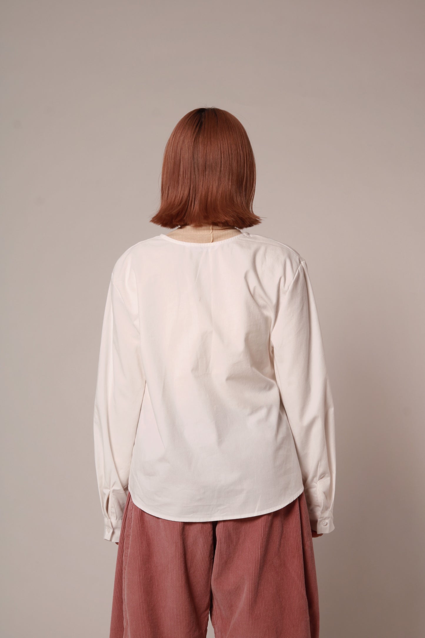 Ribbon Shirt (White)