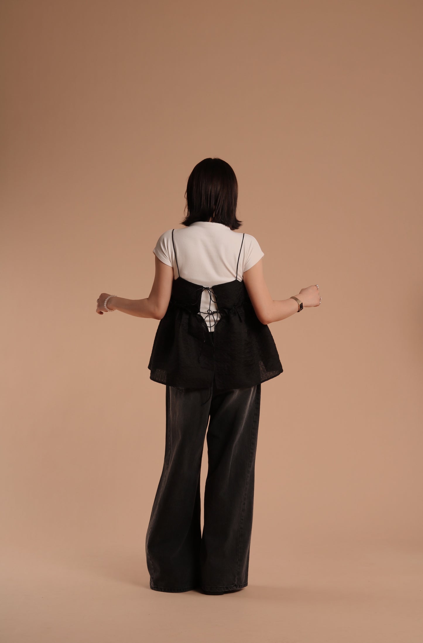 Cap Sleeve Tee (Ivory)