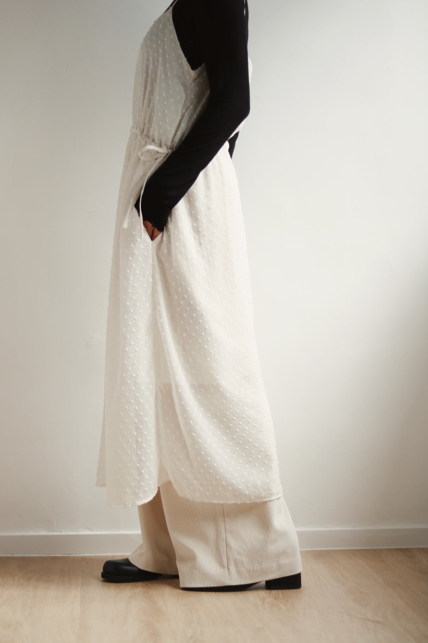 Dot Dot Dress (Ivory)