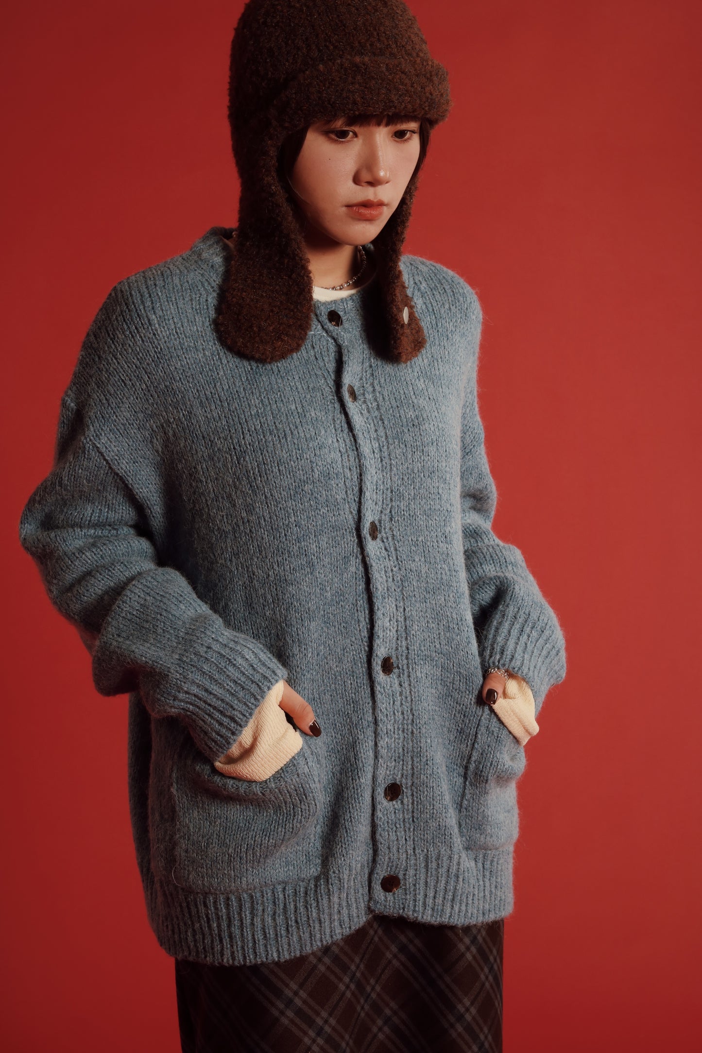 Flaps Beanie (Black/Brown/Grey/White)