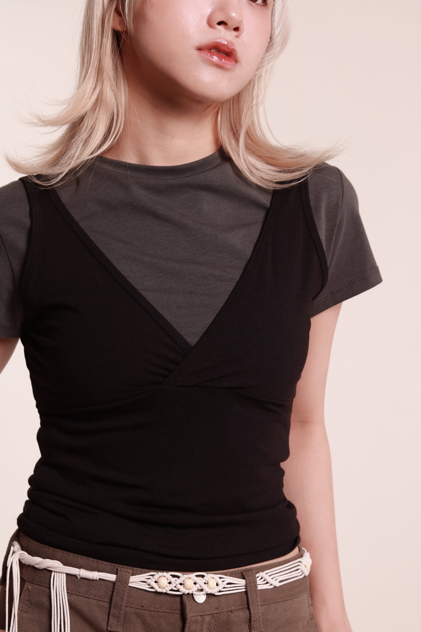 Lyla Tee Set (Black)